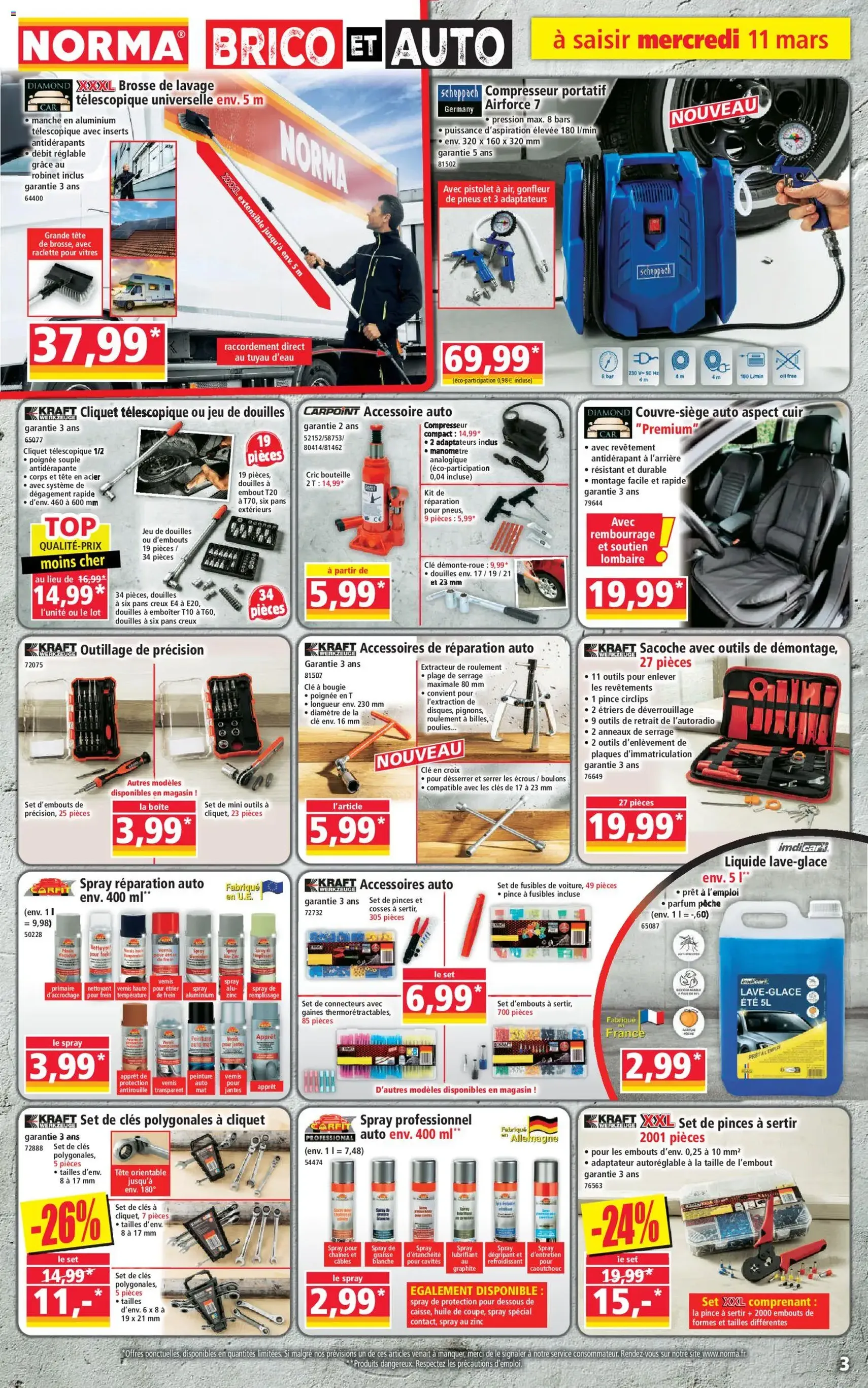 Norma catalogue - brochure valable à partir du 11/03/2026, page 3 sur 14