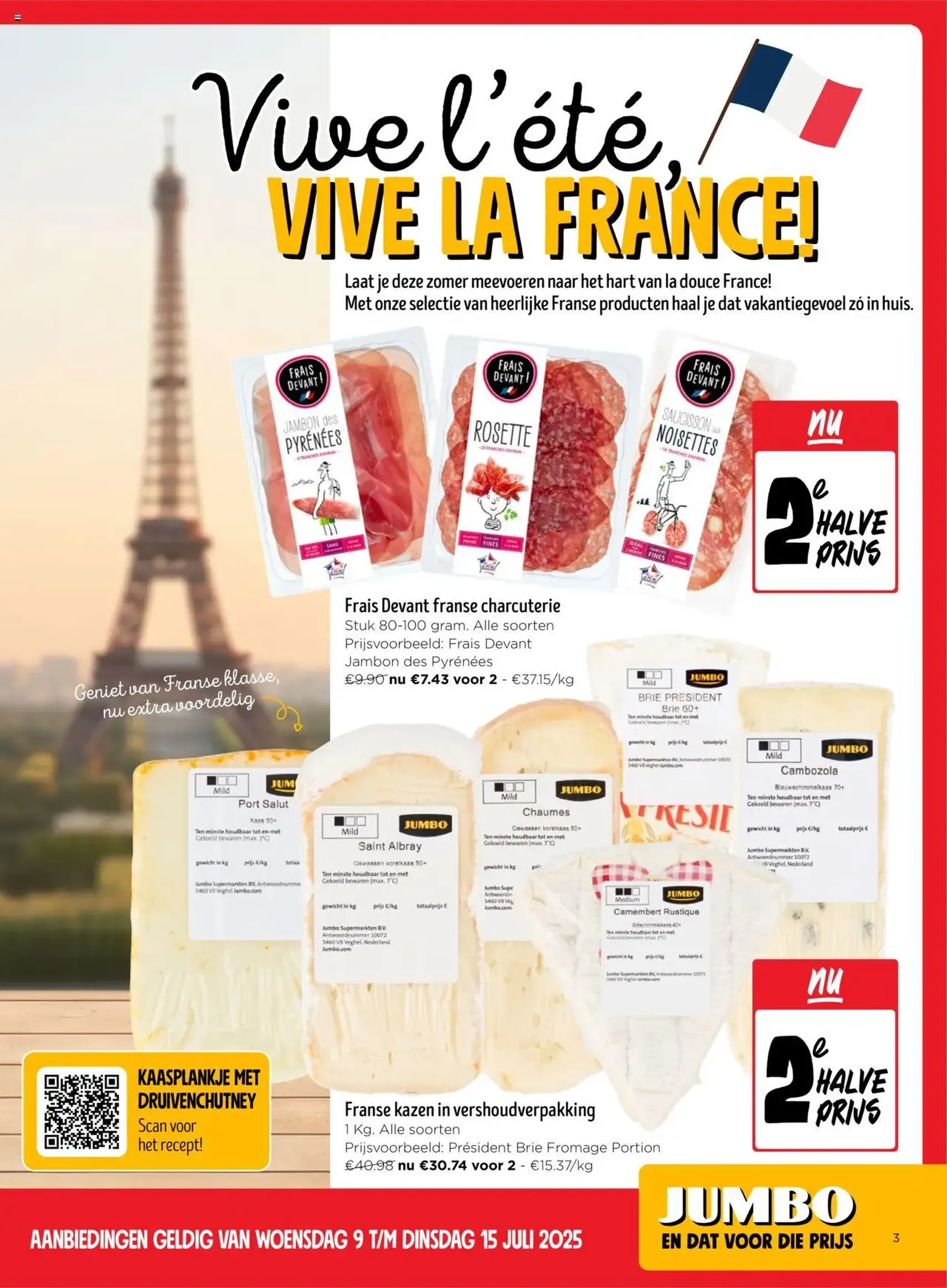 JUMBO folder / publicité - geldige folder vanaf 09/07/2025 pagina 3 van 16 JUMBO folder / publicité - geldige folder vanaf 09/07/2025 pagina 3 van 16