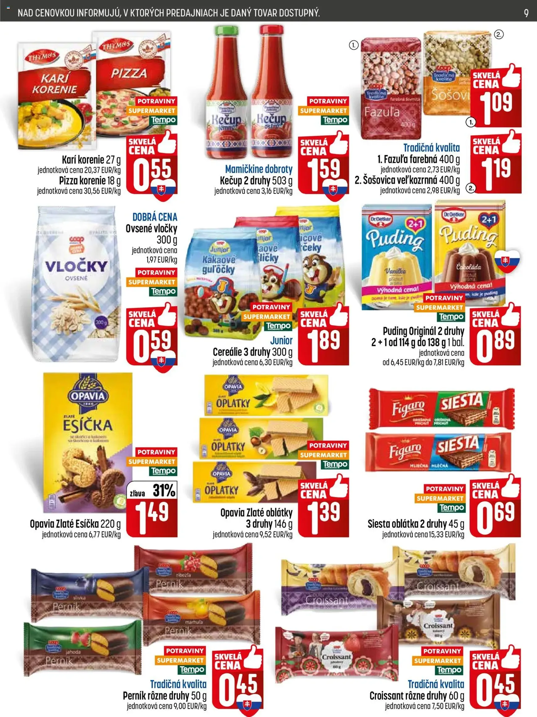 COOP Jednota leták - platný leták od 16.04.2026 strana 9 z 29