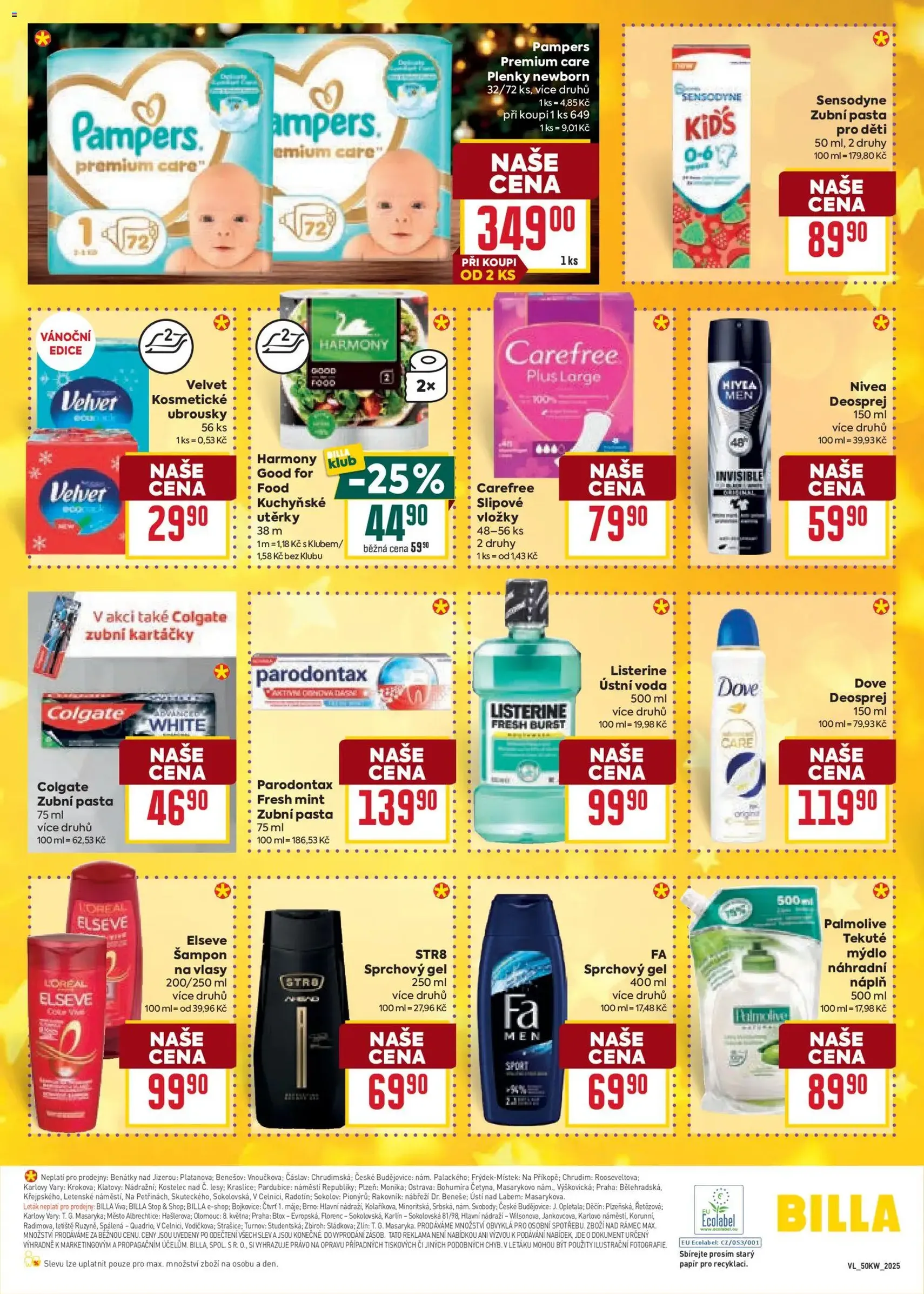 Billa Velký leták - platný leták od 10.12.2025 strana 40 z 44