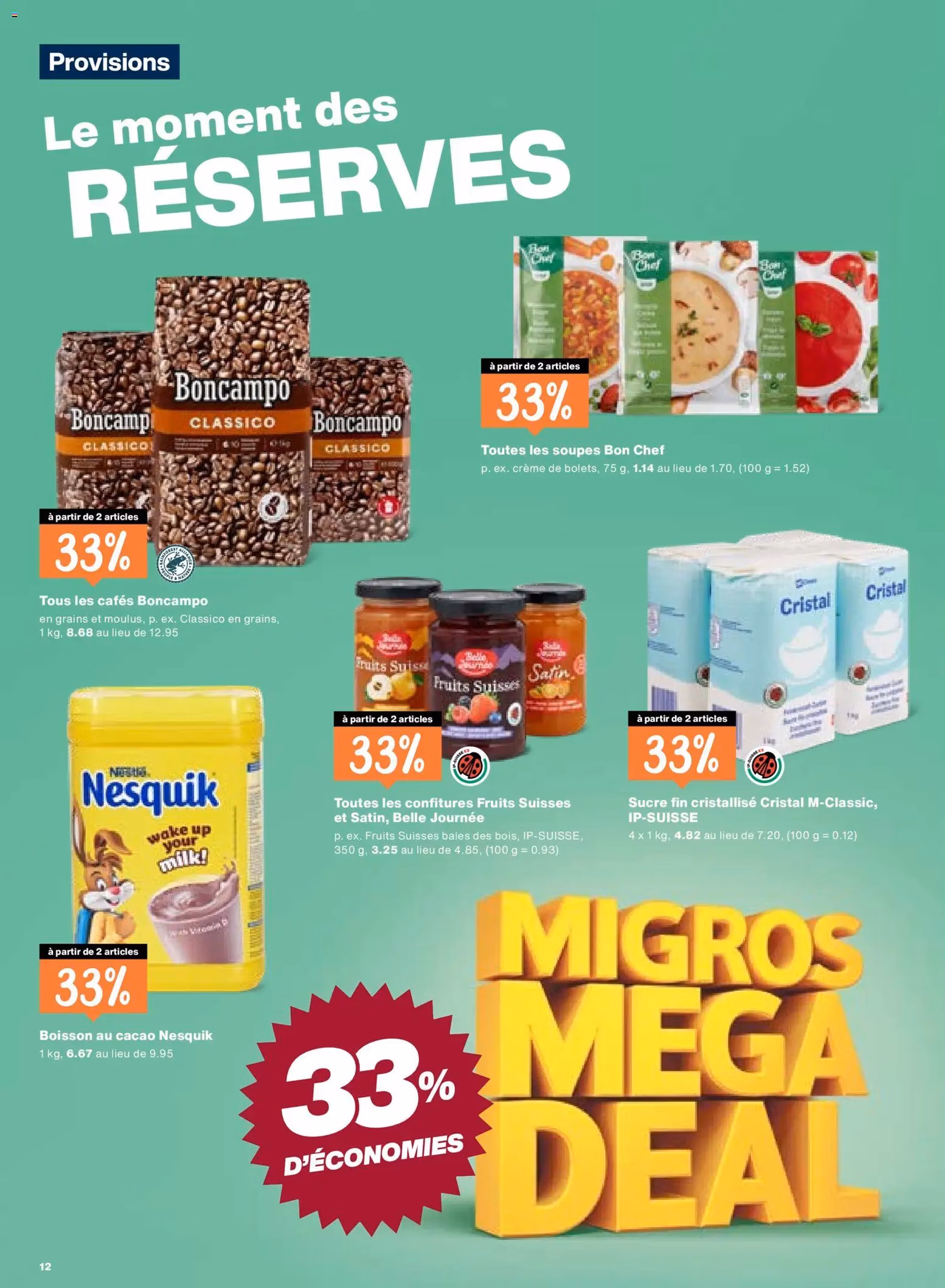 Migros Aktionen - Gültiger Prospekt ab 06.01.2026, Seite 12 von insgesamt 20