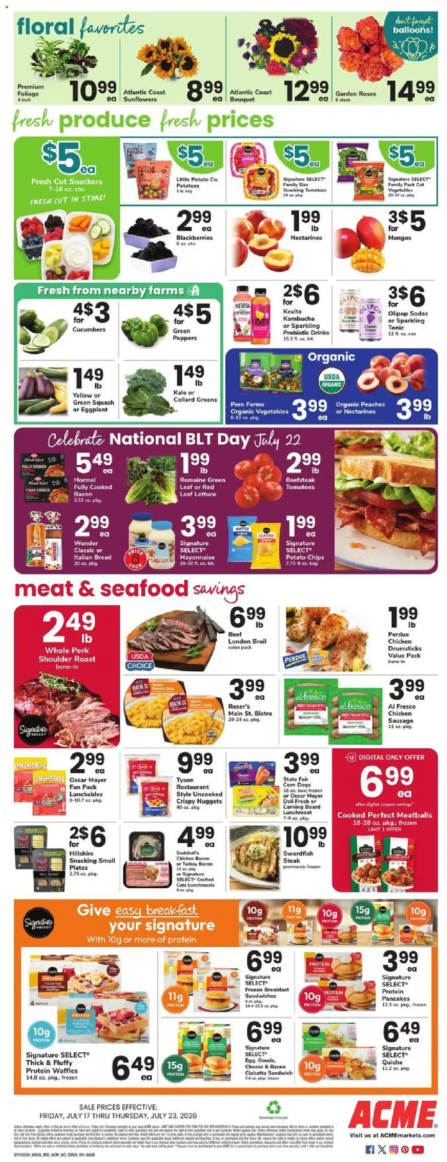 Acme Weekly Ad - valid flyer from 07/17/2026, page 4 of 5