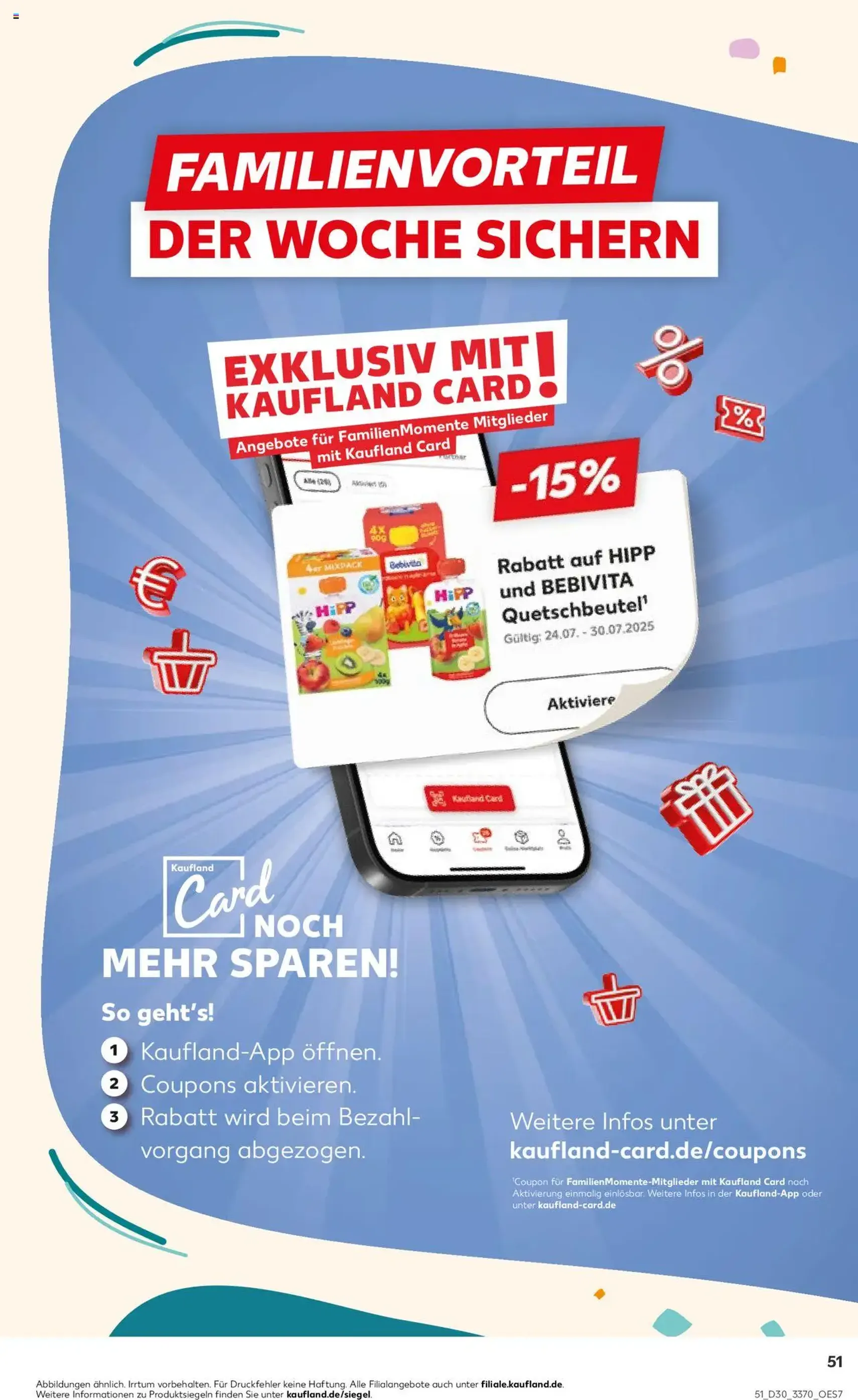 Kaufland Prospekt - Gültiger Prospekt ab 24.07.2025, Seite 51 von insgesamt 52 Kaufland Prospekt - Gültiger Prospekt ab 24.07.2025, Seite 51 von insgesamt 52