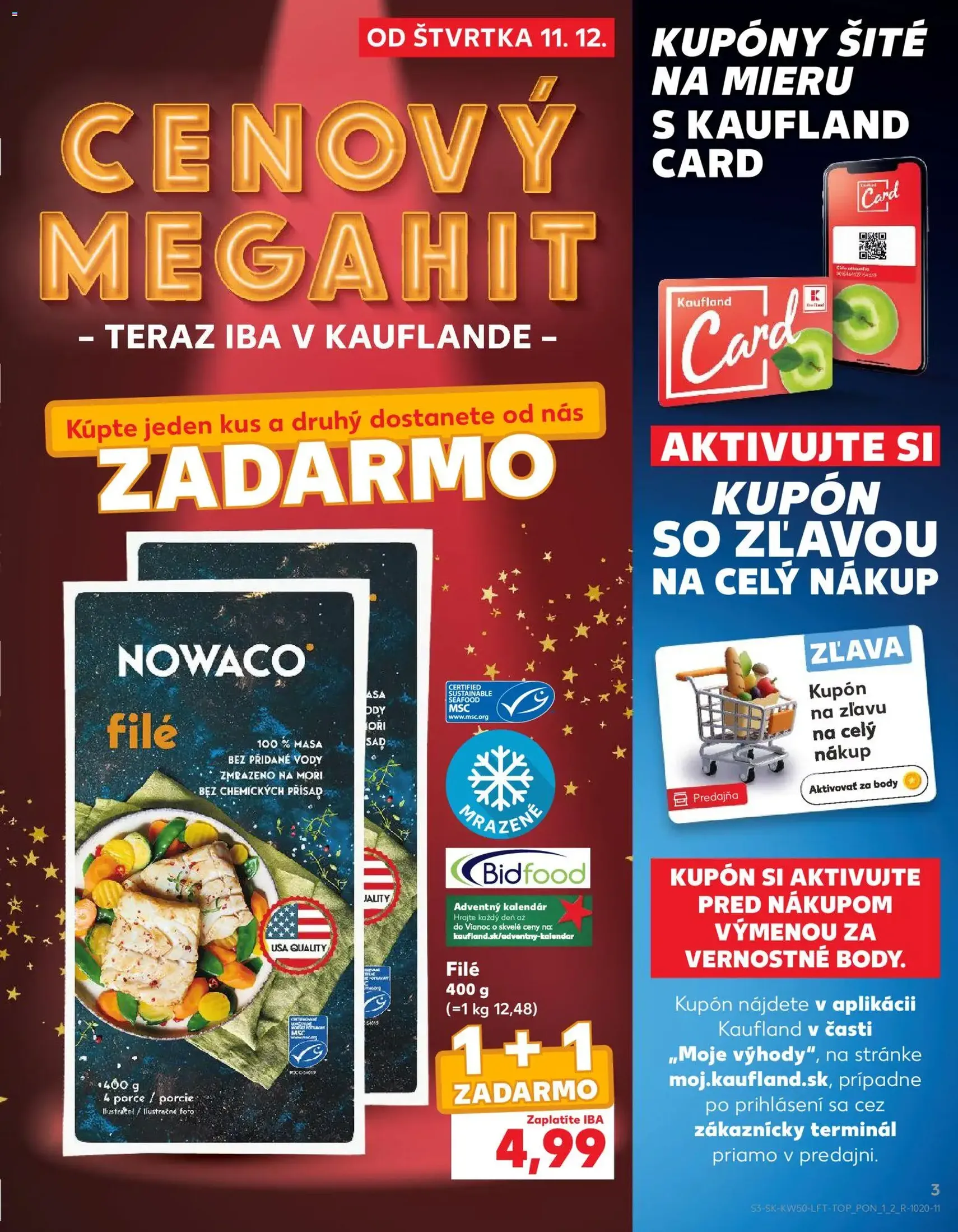 Kaufland SK Akciós újság - 2025.12.11. érvényes szórólap 3 oldal 78 oldalból