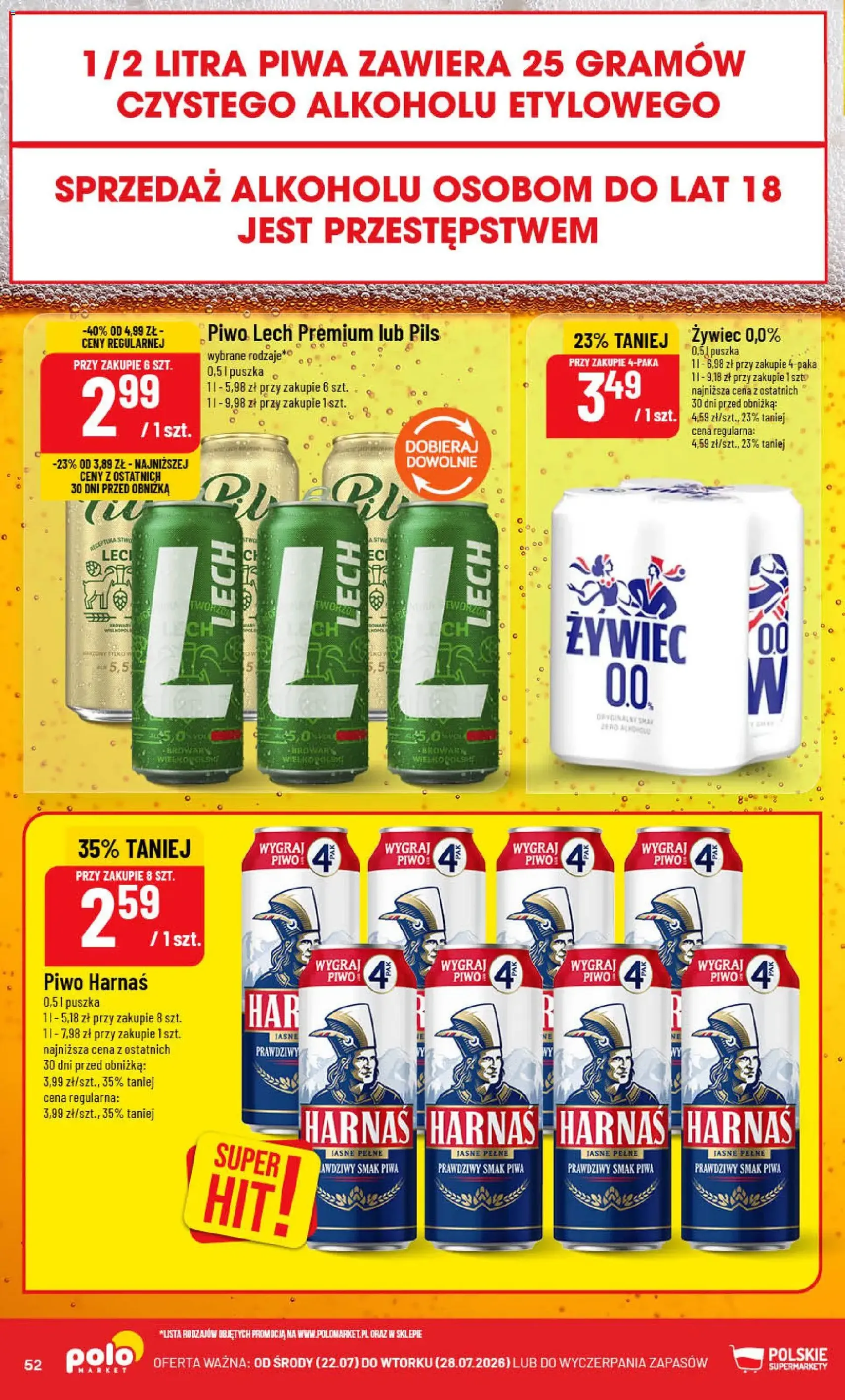 POLOmarket gazetka - ważny gazetka od 22.07.2026 strona 52 z 70