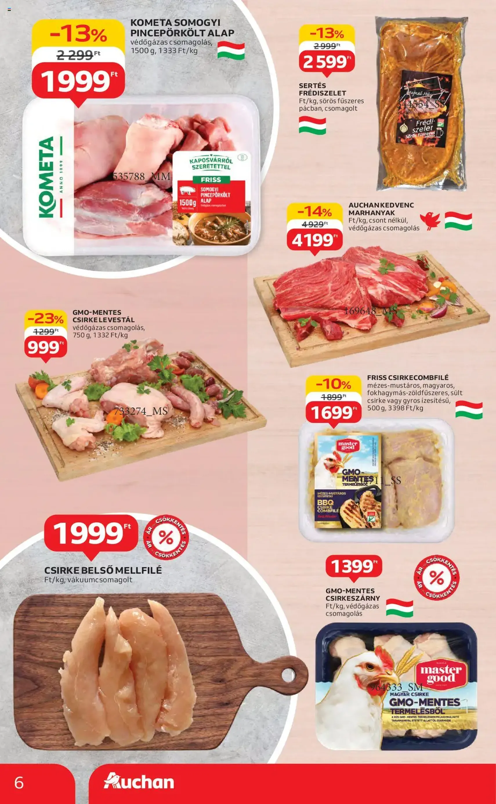 Auchan Akciós újság - 2025.07.31. érvényes szórólap 6 oldal 42 oldalból Auchan Akciós újság - 2025.07.31. érvényes szórólap 6 oldal 42 oldalból