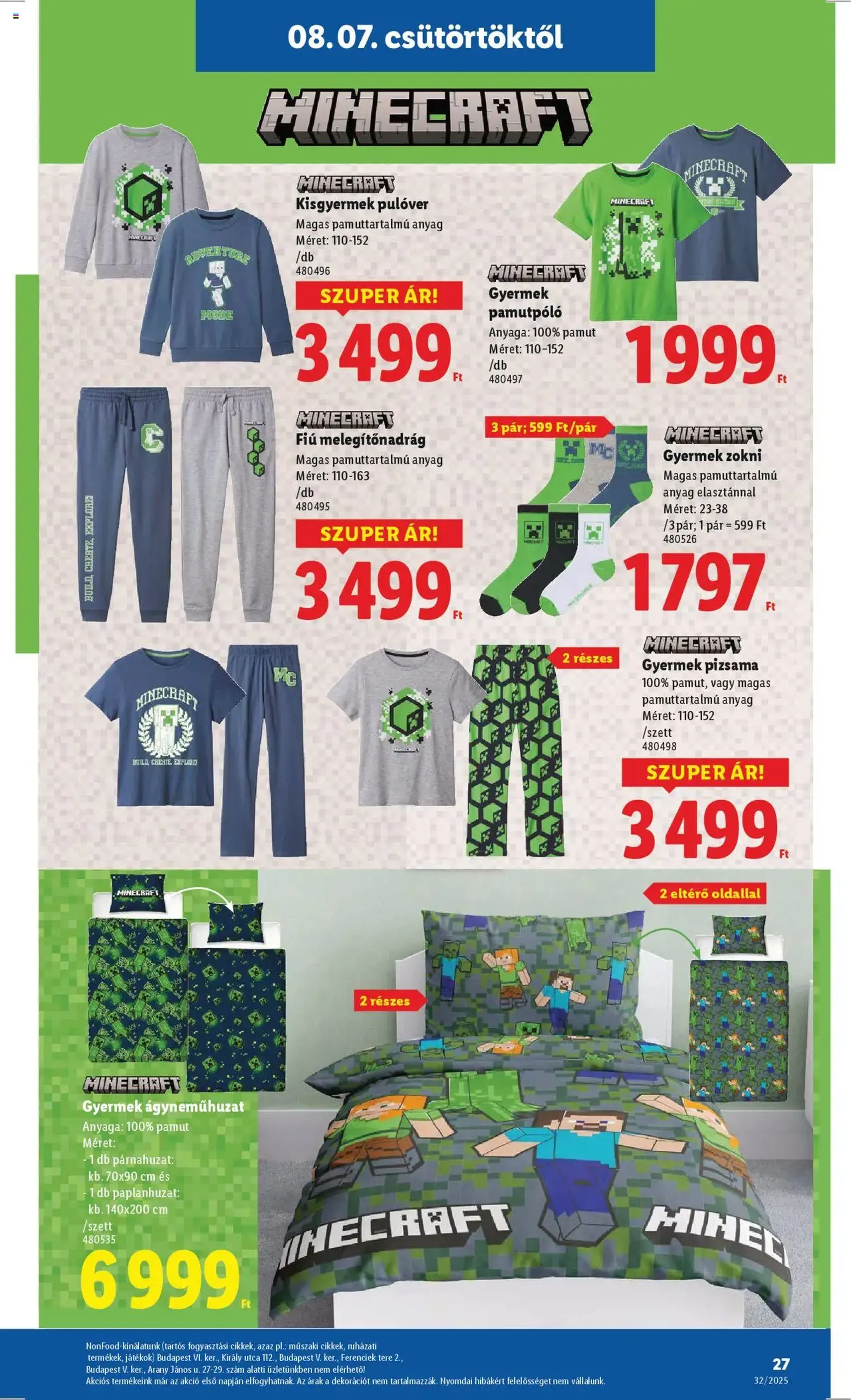 Lidl Akciós újság - 2025.08.07. érvényes szórólap 27 oldal 66 oldalból Lidl Akciós újság - 2025.08.07. érvényes szórólap 27 oldal 66 oldalból
