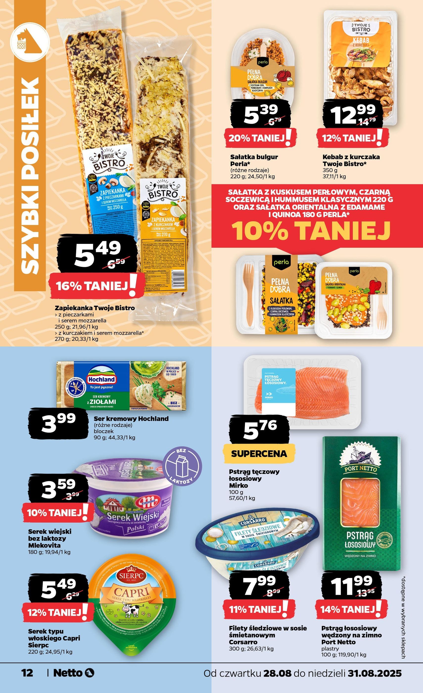 Netto gazetka - Spożywcza - ważny gazetka od 28.08.2025 strona 12 z 35 Netto gazetka - Spożywcza - ważny gazetka od 28.08.2025 strona 12 z 35