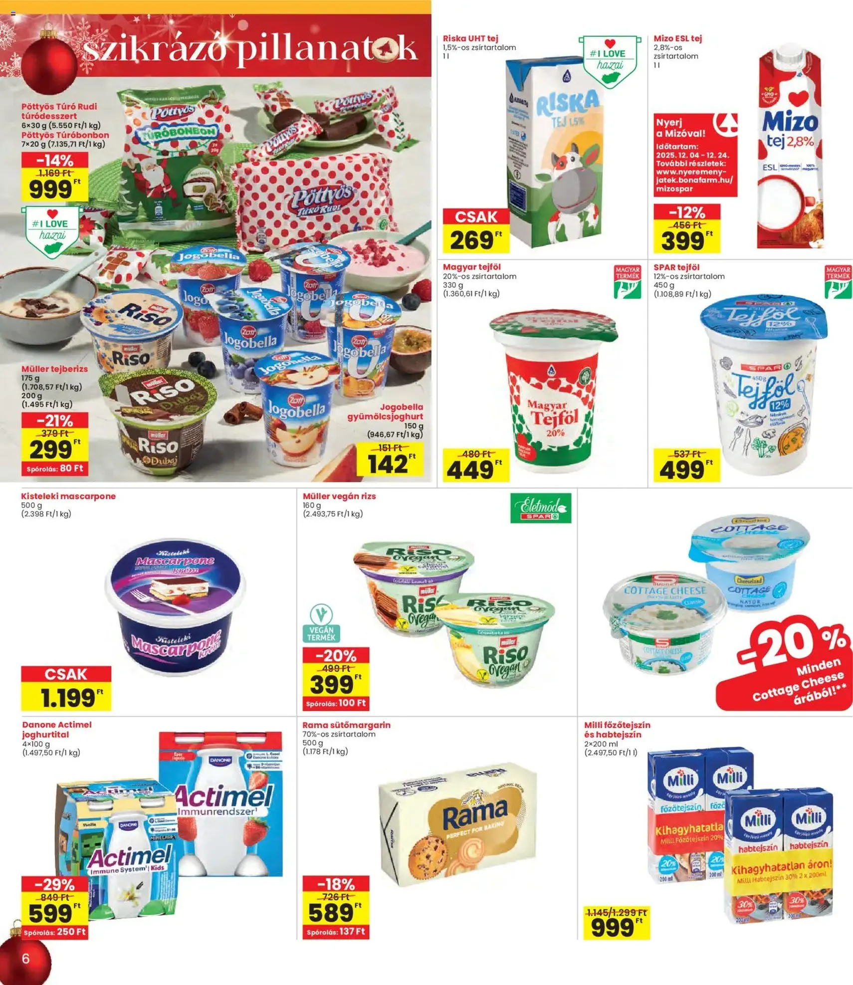 Interspar Akciós újság - 2025.12.11. érvényes szórólap 6 oldal 24 oldalból