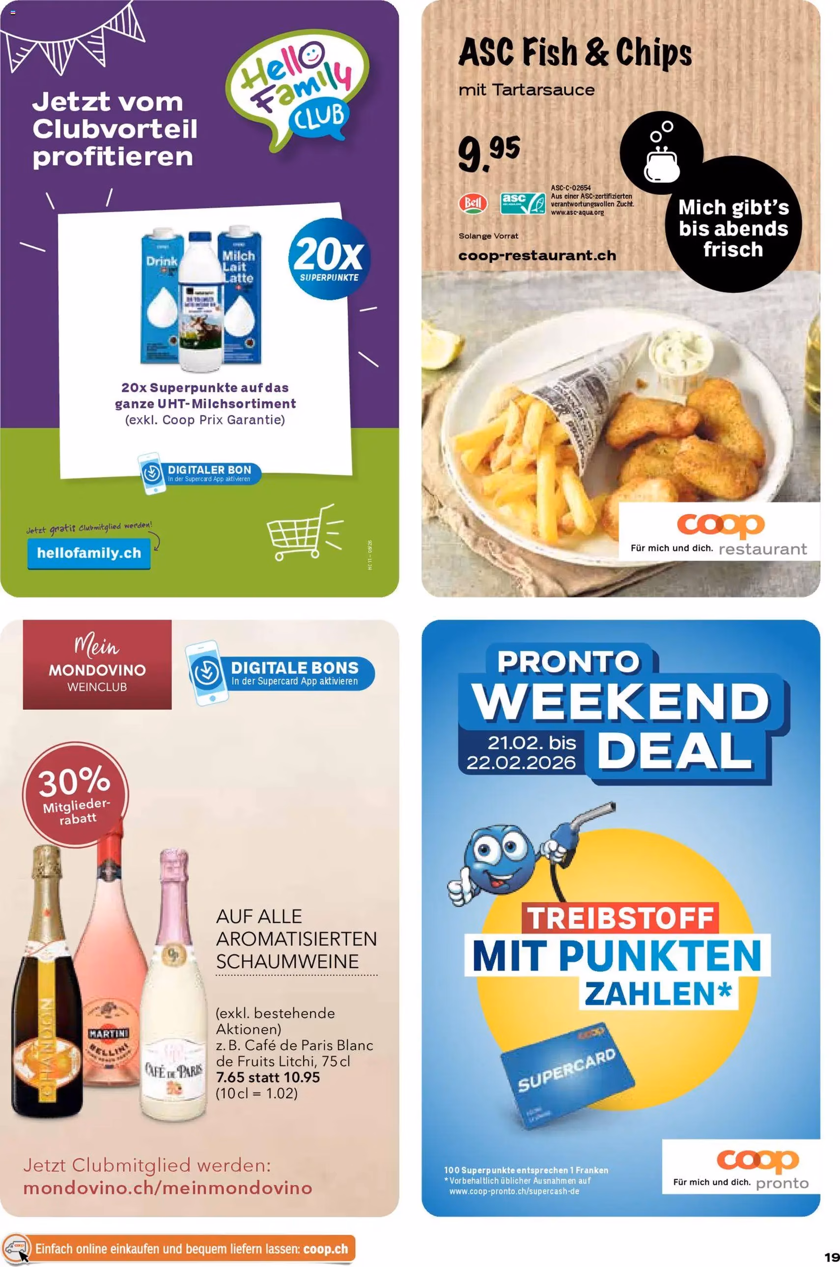 Coop Aktionen - Gültiger Prospekt ab 19.02.2026, Seite 19 von insgesamt 24