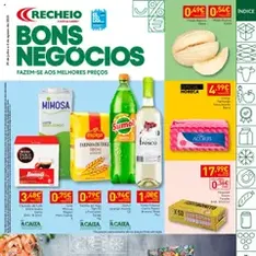 Recheio folheto - pré-visualização do folheto, válido a partir de 29/07/2025