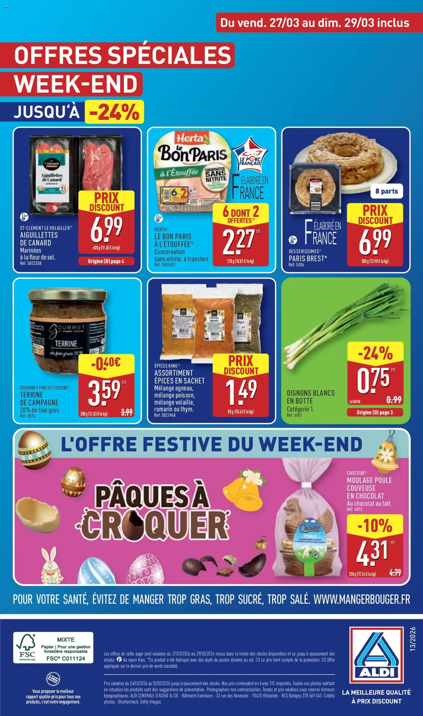 Aldi - Catalogue de la semaine 13 - brochure valable à partir du 24/03/2026, page 52 sur 53