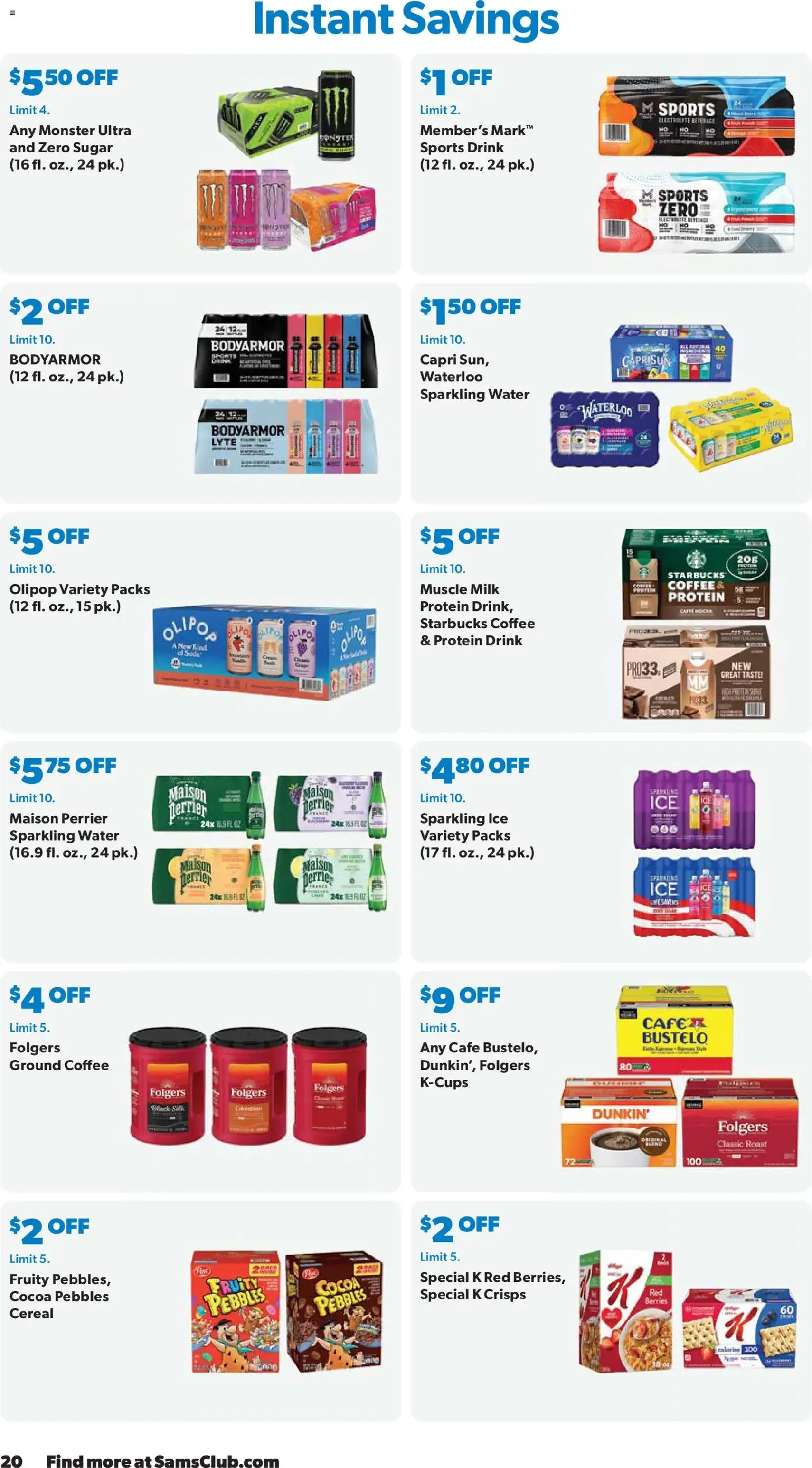 Sam's Club Weekly Ad - valid flyer from 04/29/2026, page 20 of 48