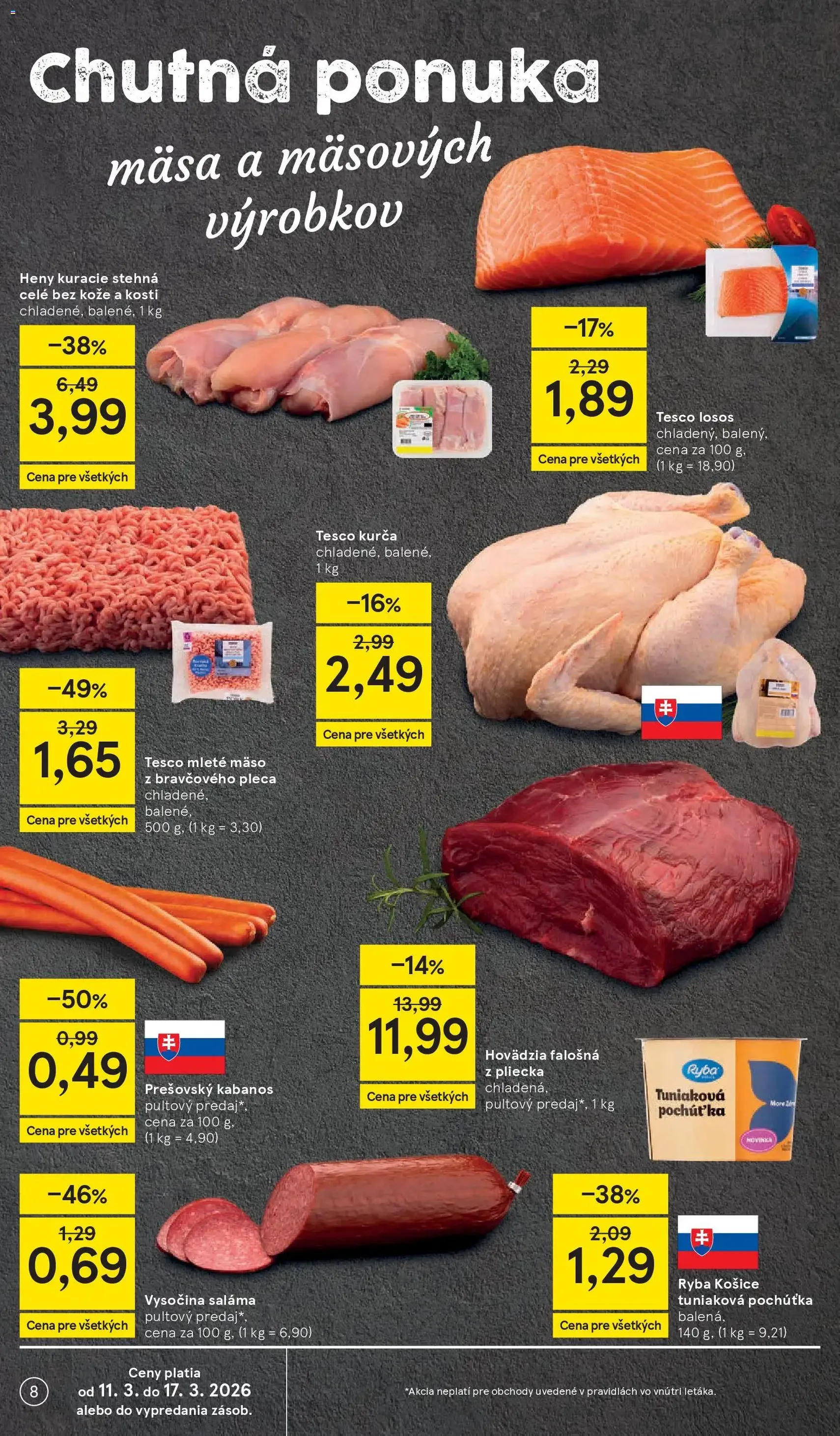 Tesco Hypermarket - leták - platný leták od 11.03.2026 strana 8 z 48
