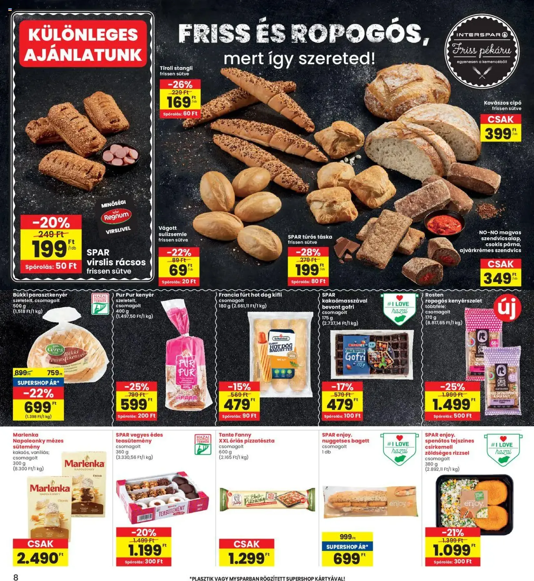 Interspar Akciós újság - 2025.09.11. érvényes szórólap 8 oldal 20 oldalból Interspar Akciós újság - 2025.09.11. érvényes szórólap 8 oldal 20 oldalból