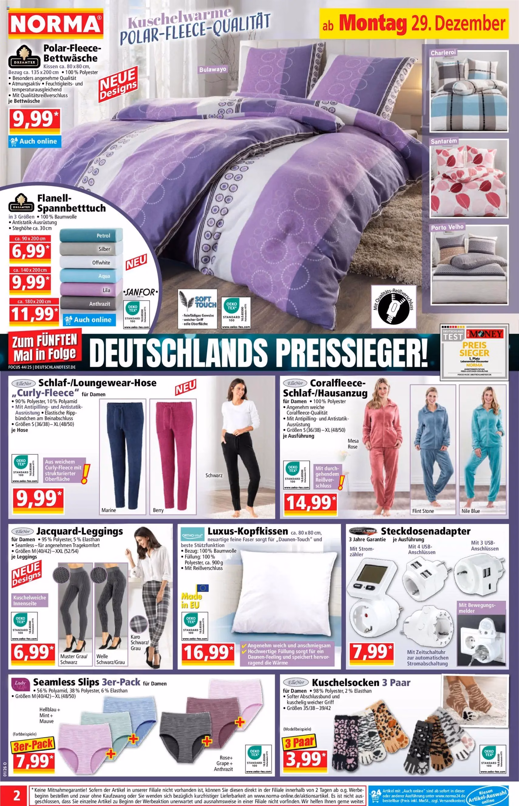 Norma Prospekt - Gültiger Prospekt ab 29.12.2025, Seite 2 von insgesamt 20