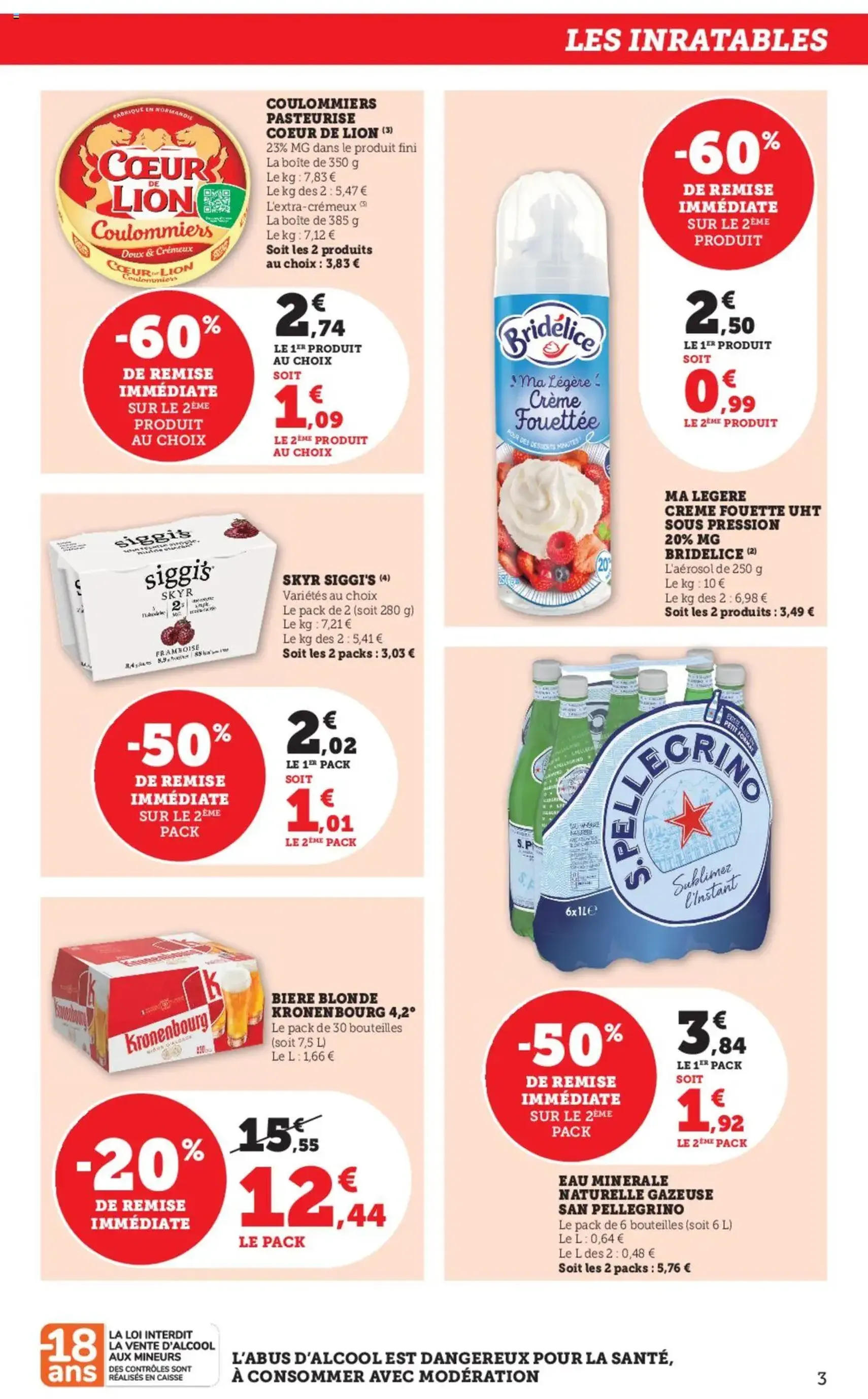 Super U catalogue - brochure valable à partir du 29/07/2025, page 3 sur 24 Super U catalogue - brochure valable à partir du 29/07/2025, page 3 sur 24