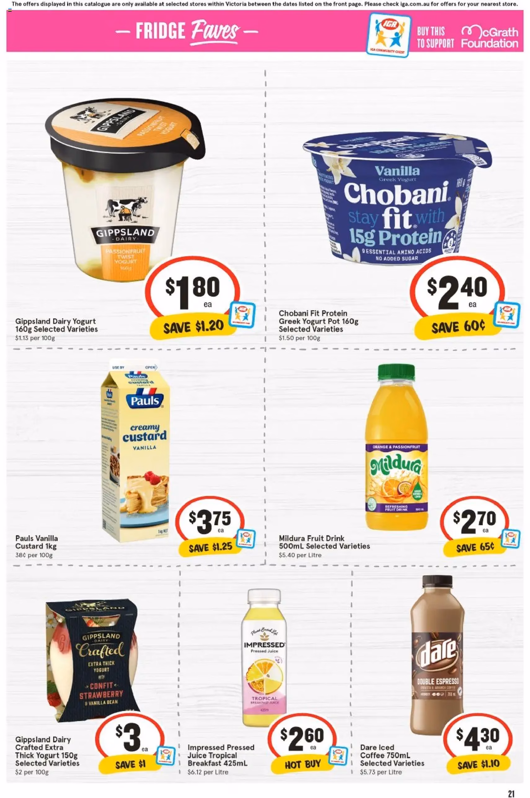 IGA Catalogue VIC - valid flyer from 10/09/2025, page 21 of 32