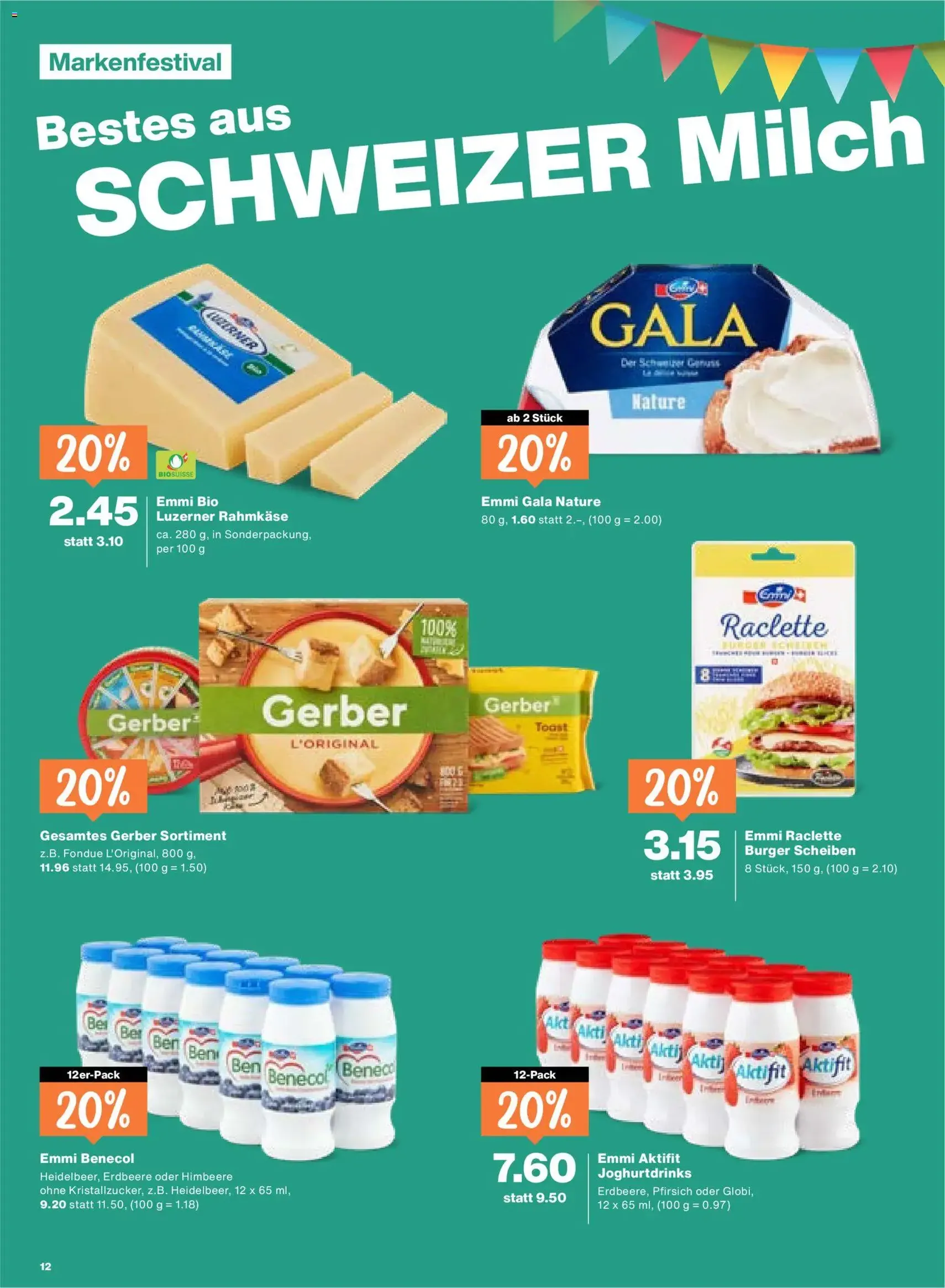 Migros aktionen - Gültiger Prospekt ab 10.09.2026, Seite 12 von insgesamt 24