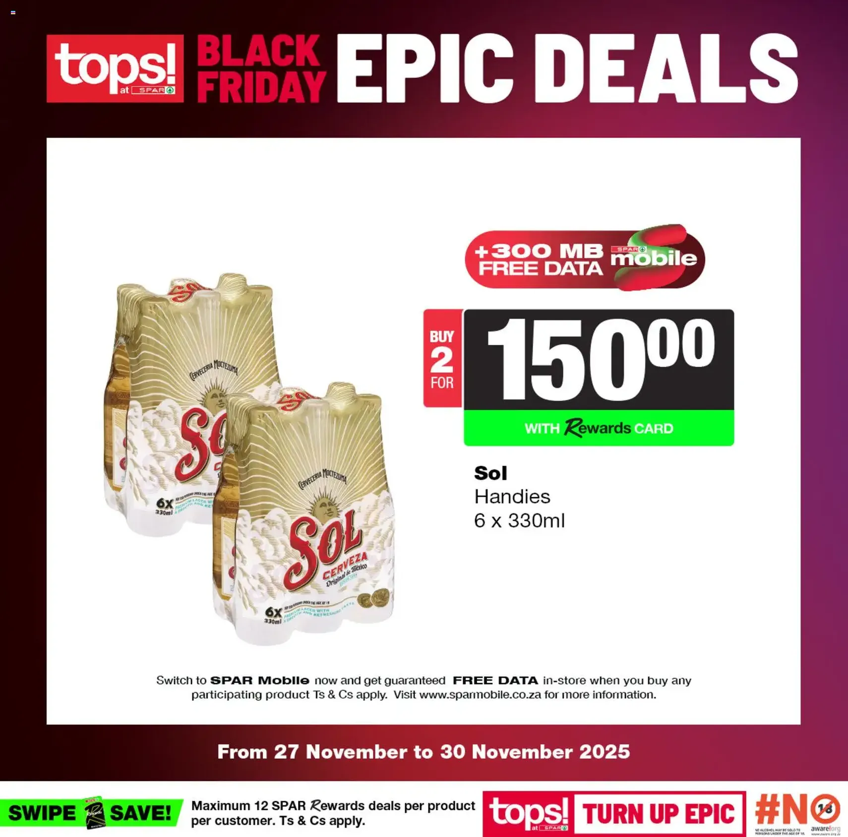 Tops at Spar Black Friday - valid flyer from 27/11/2025, page 30 of 31