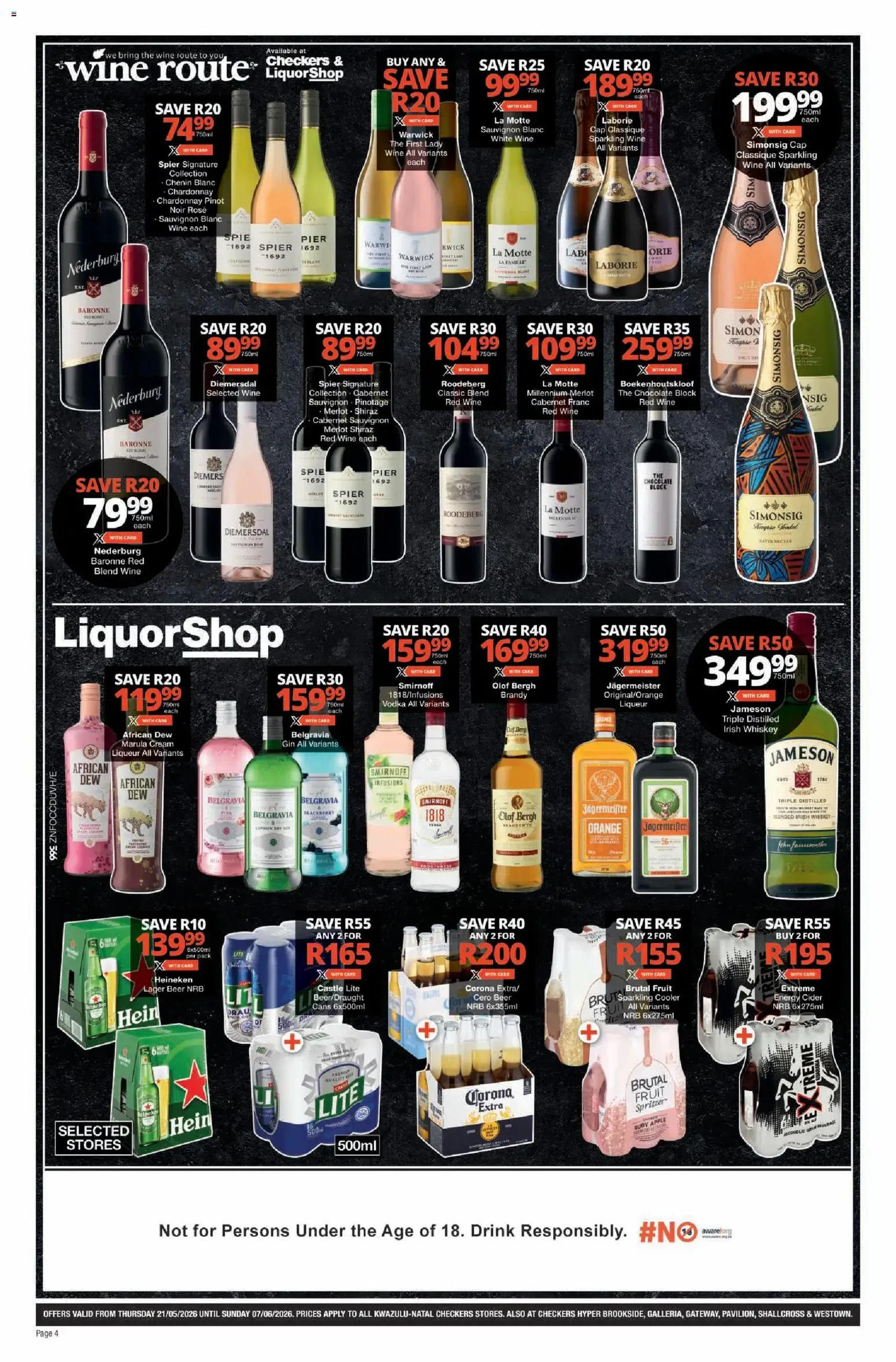 Checkers Specials - valid flyer from 21/05/2026, page 4 of 14