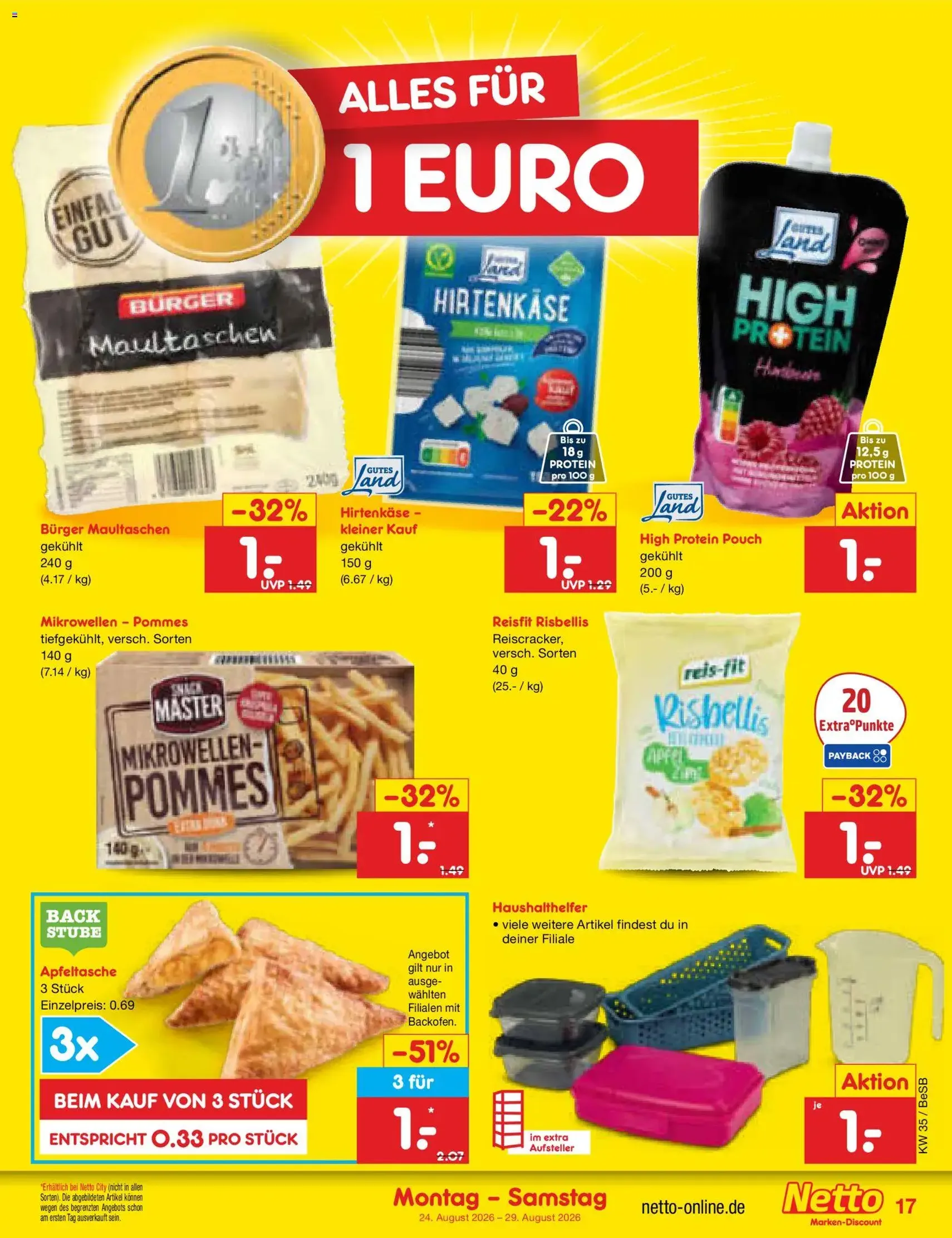 Netto Marken-Discount Prospekt - Gültiger Prospekt ab 24.08.2026, Seite 27 von insgesamt 68