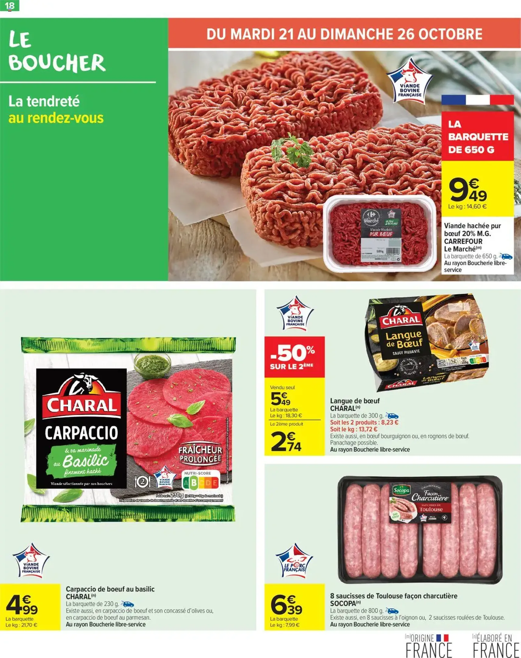 Carrefour Market catalogue semaine 43 - brochure valable à partir du 21/10/2025, page 20 sur 54 Carrefour Market catalogue semaine 43 - brochure valable à partir du 21/10/2025, page 20 sur 54