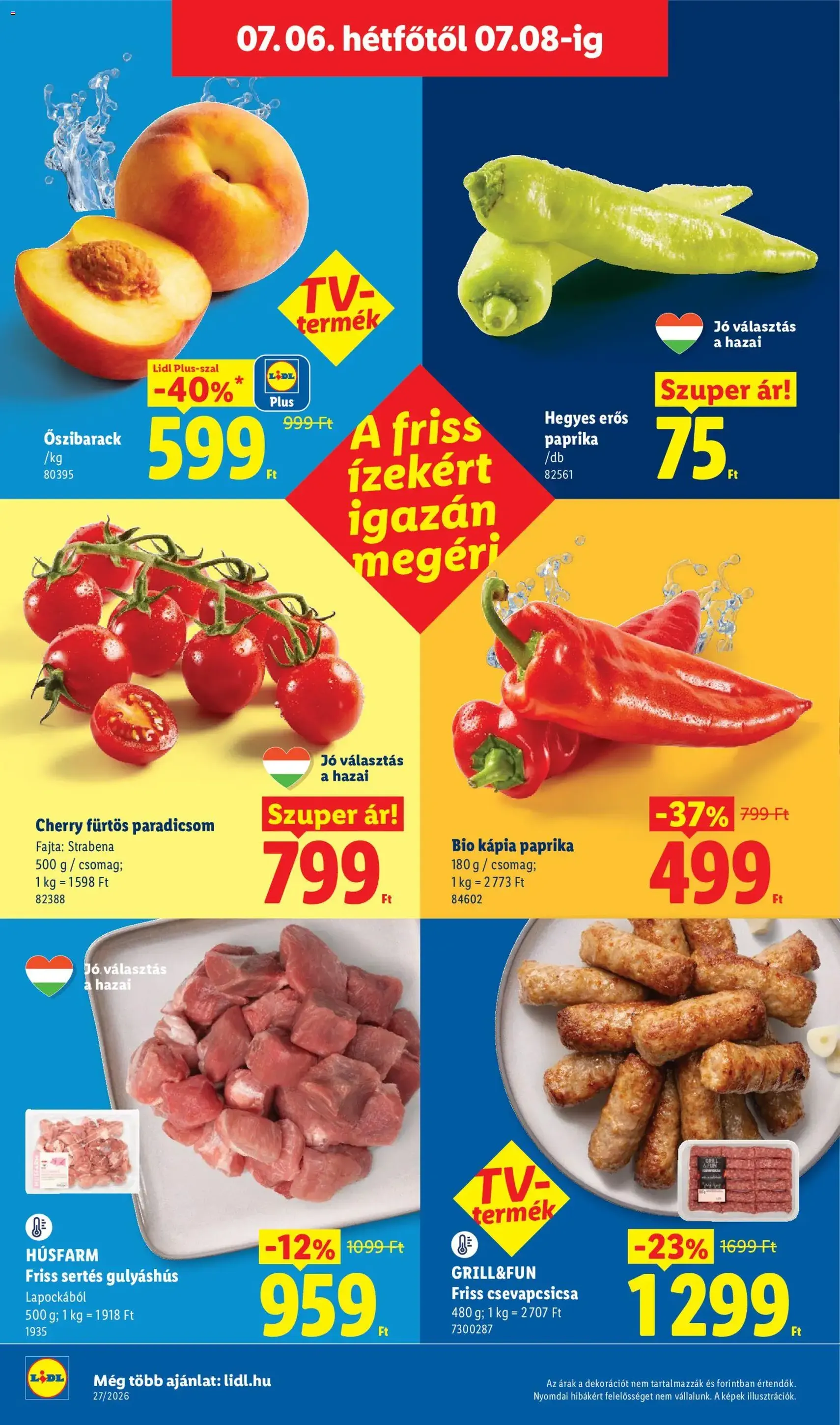 Lidl akciós újság - 2026.07.02. érvényes szórólap 72 oldal 86 oldalból