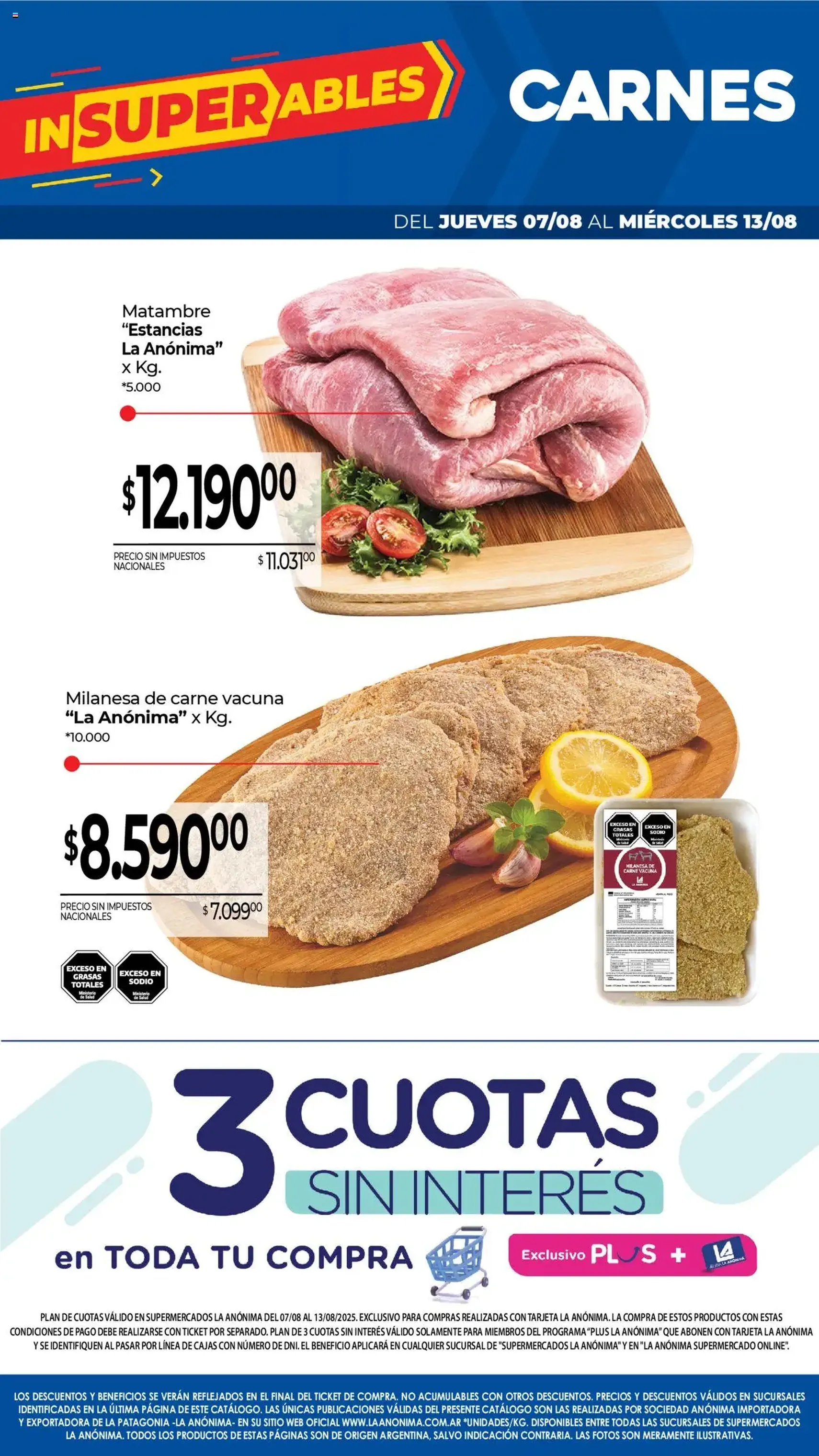 La Anonima catálogo - folleto válido desde 07/08/2025 página 2 de 8