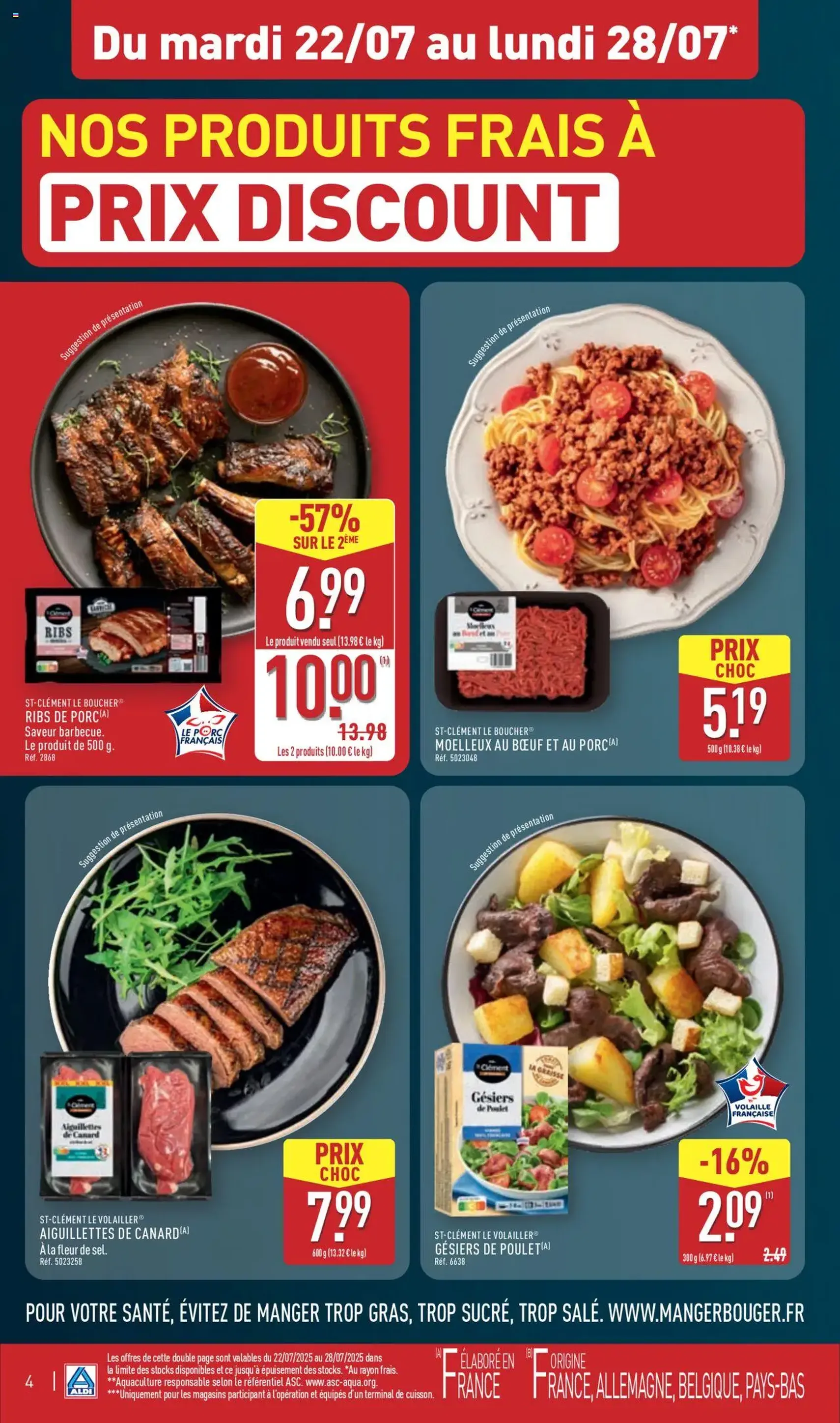 Aldi catalogue semaine 30 - brochure valable à partir du 22/07/2025, page 6 sur 45 Aldi catalogue semaine 30 - brochure valable à partir du 22/07/2025, page 6 sur 45