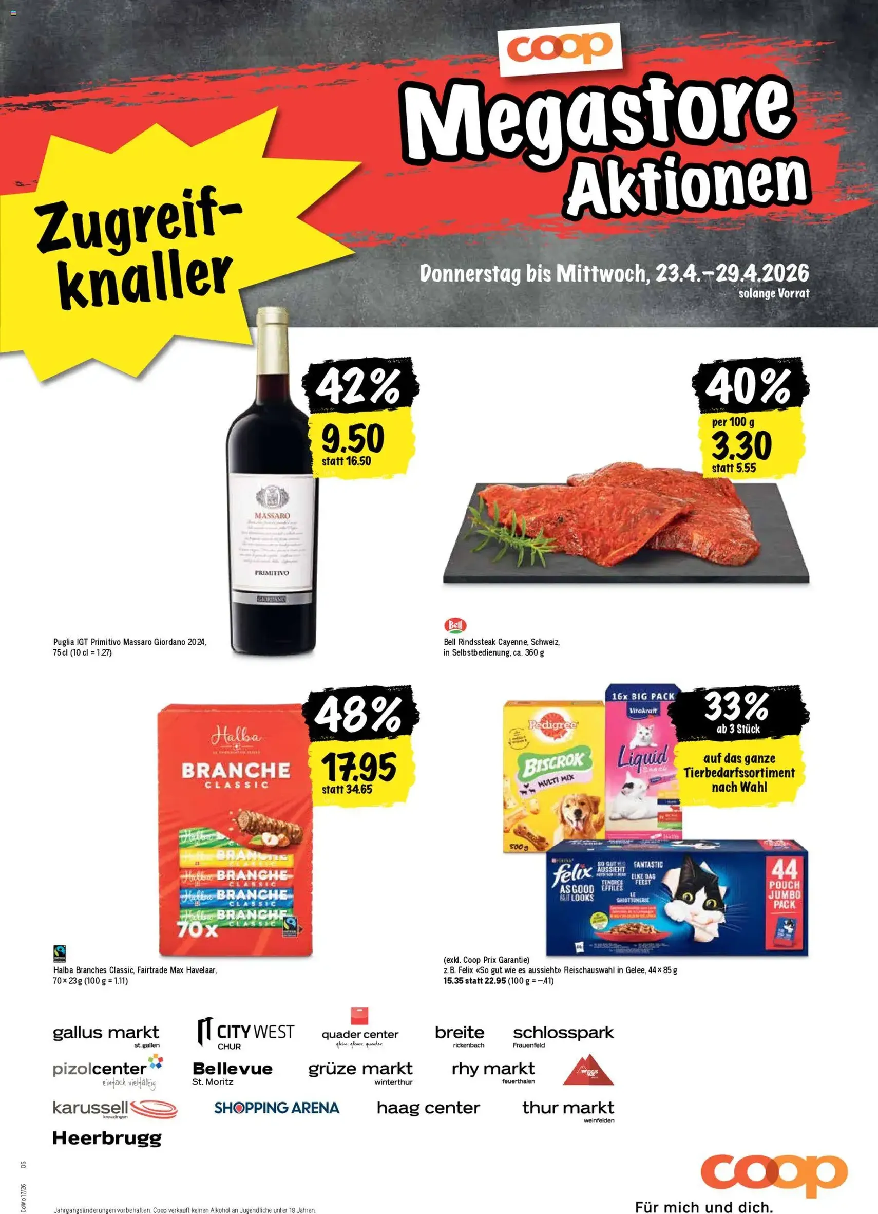Coop aktionen - Gültiger Prospekt ab 23.04.2026, Seite 21 von insgesamt 24