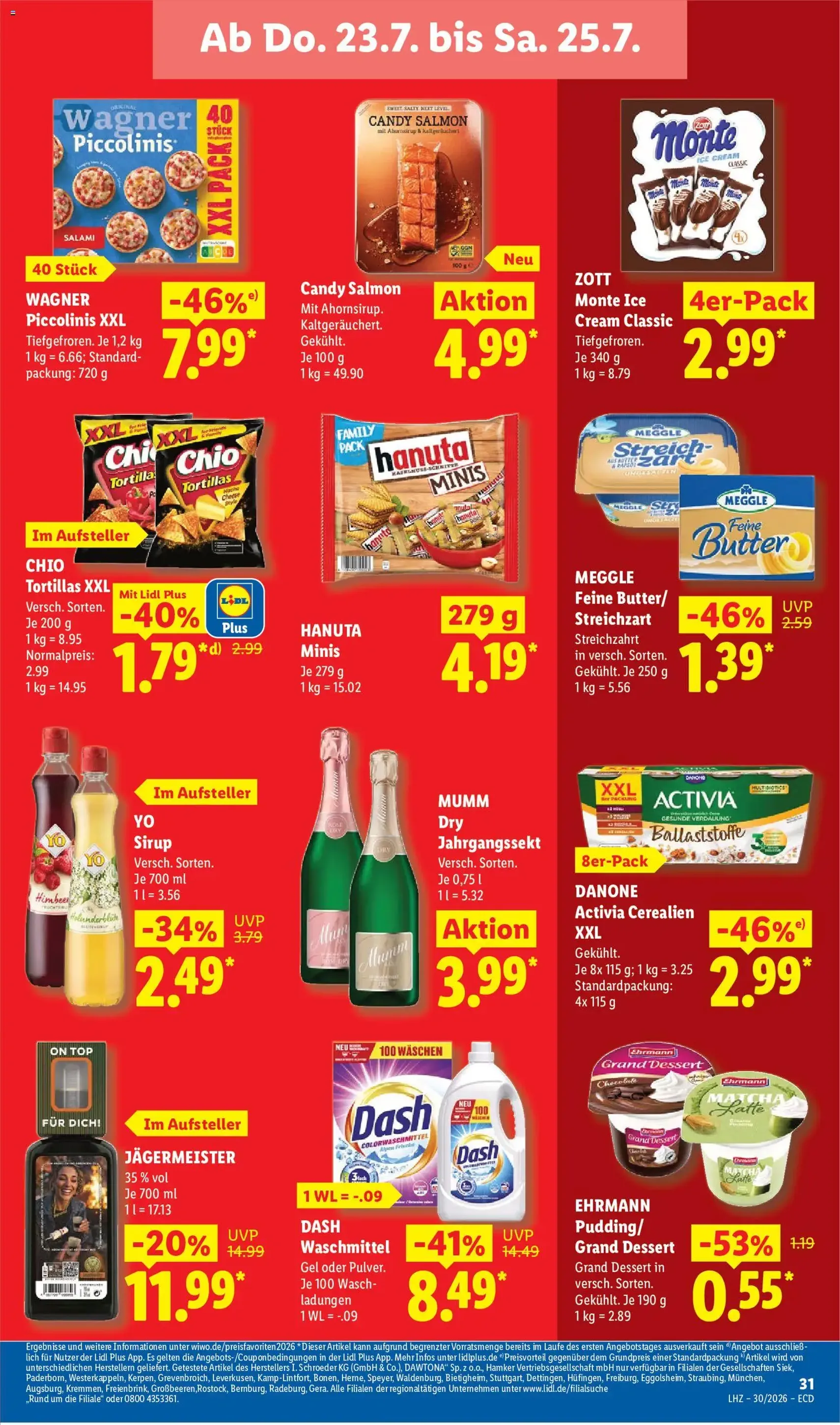 Lidl Prospekt - Gültiger Prospekt ab 20.07.2026, Seite 65 von insgesamt 69
