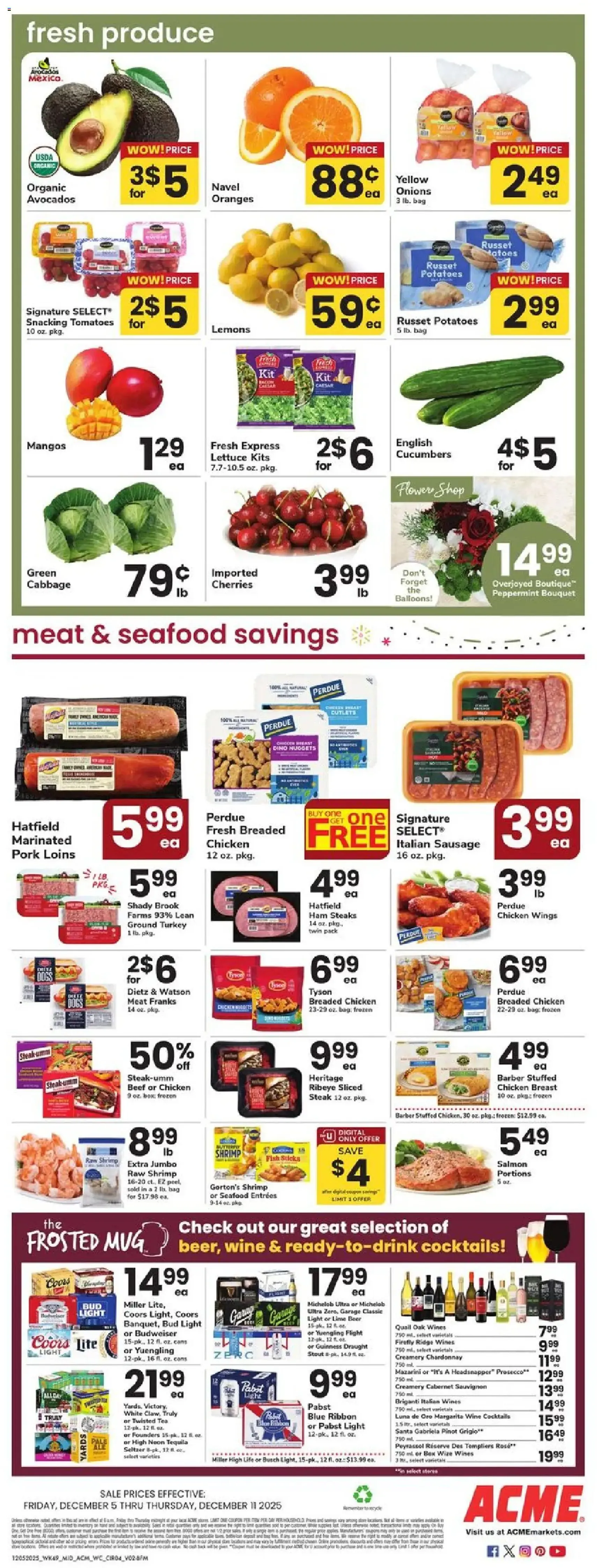 Acme Weekly Ad - valid flyer from 12/05/2025, page 3 of 4