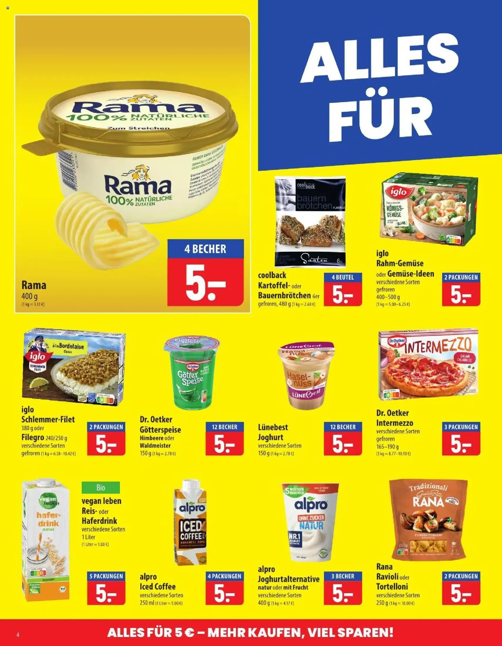 Famila Prospekt - Gültiger Prospekt ab 06.07.2026, Seite 4 von insgesamt 24