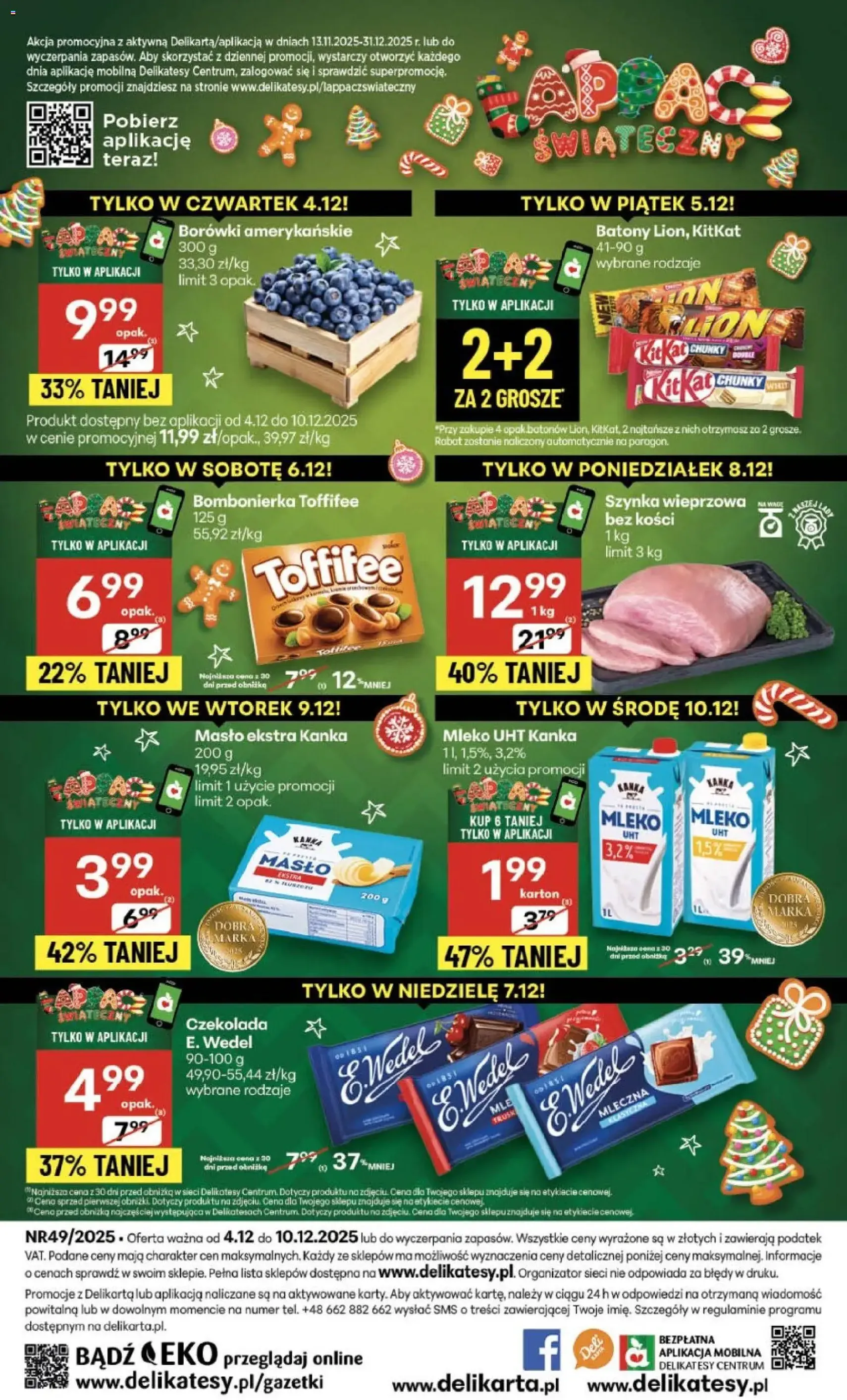 Delikatesy Centrum Gazetka - ważny gazetka od 04.12.2025 strona 40 z 40