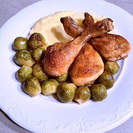 Anteprima ricetta Coscette di pollo al forno