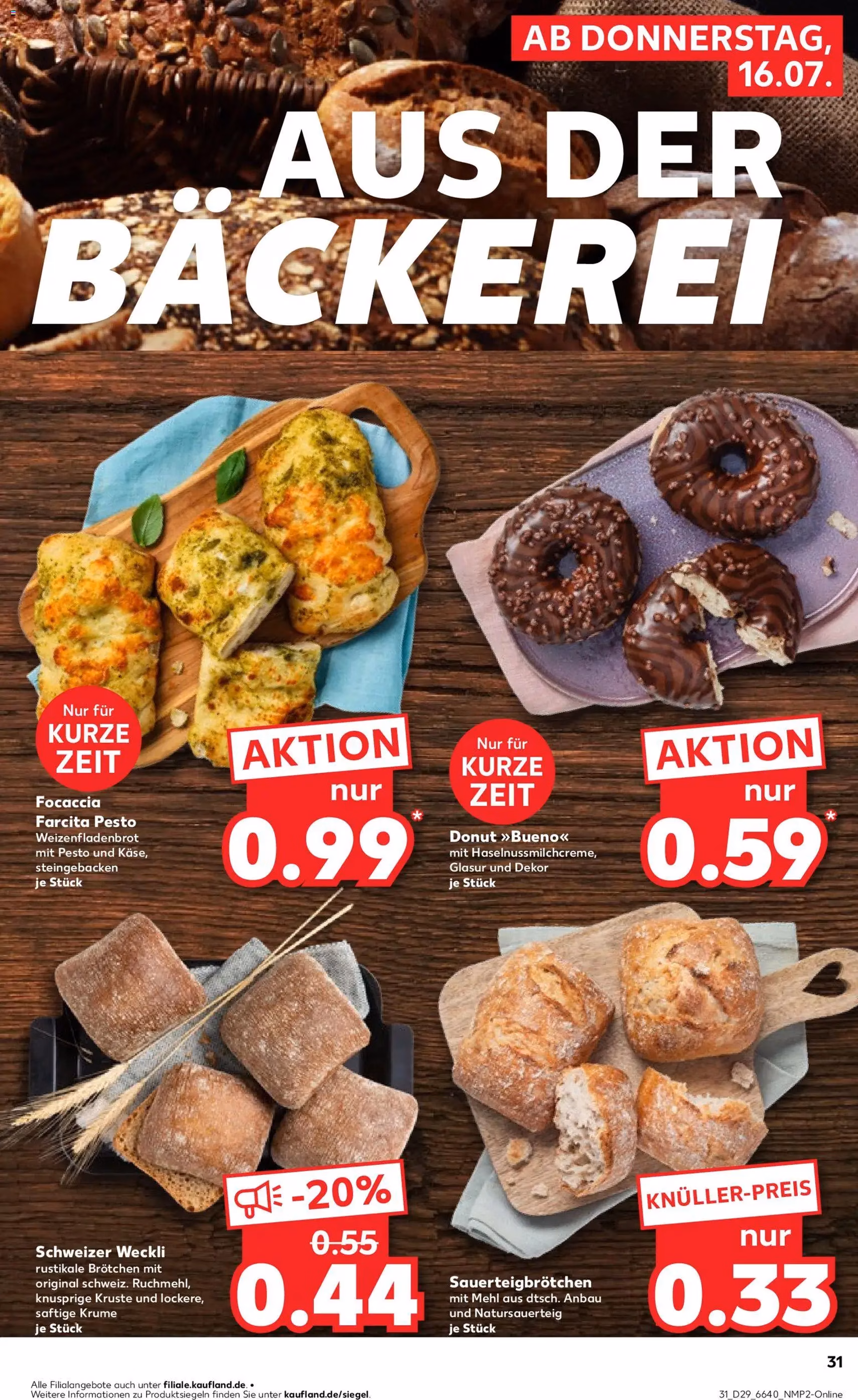 Kaufland Prospekt - Gültiger Prospekt ab 16.07.2026, Seite 31 von insgesamt 56