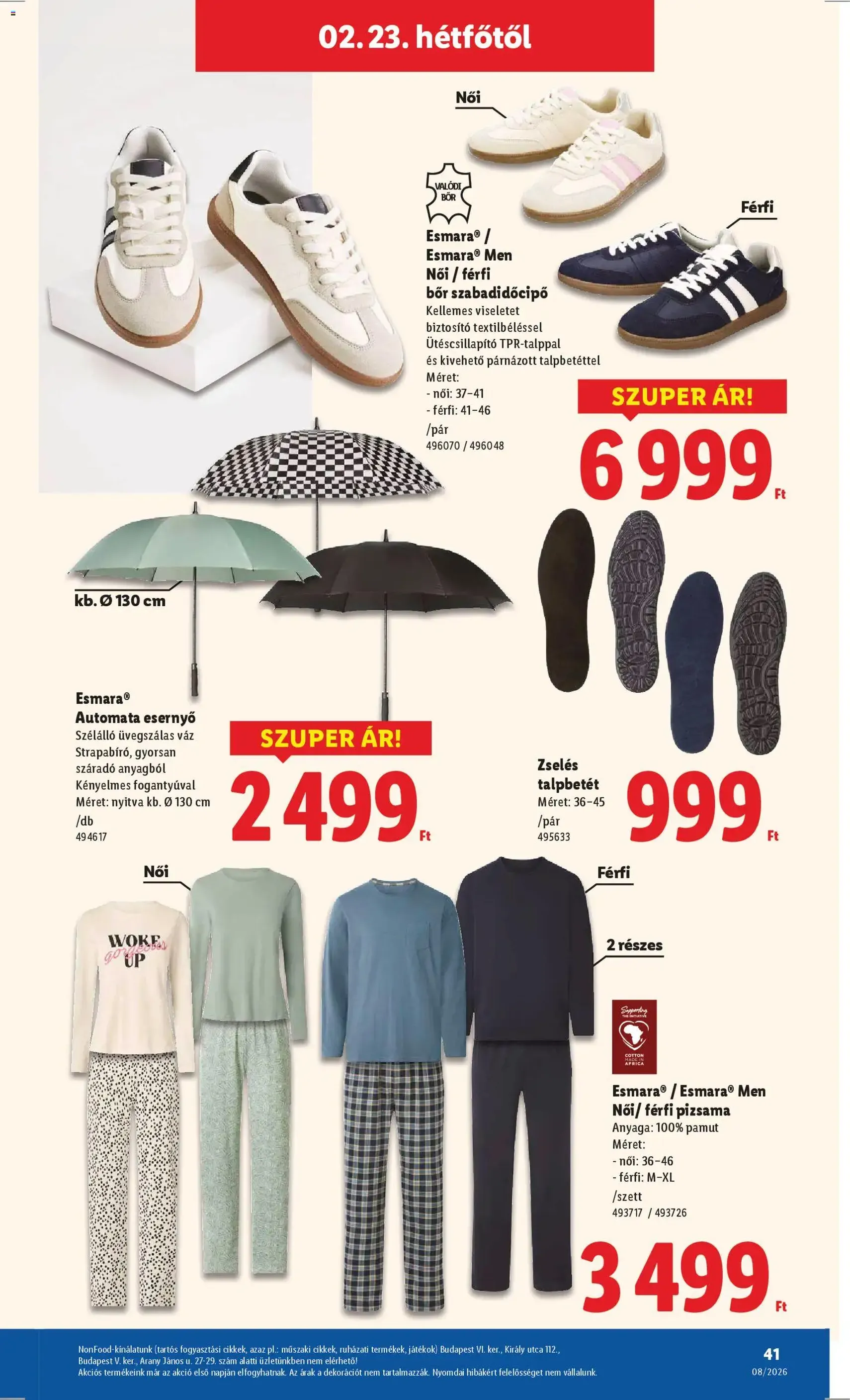 Lidl Akciós újság - 2026.02.19. érvényes szórólap 41 oldal 58 oldalból