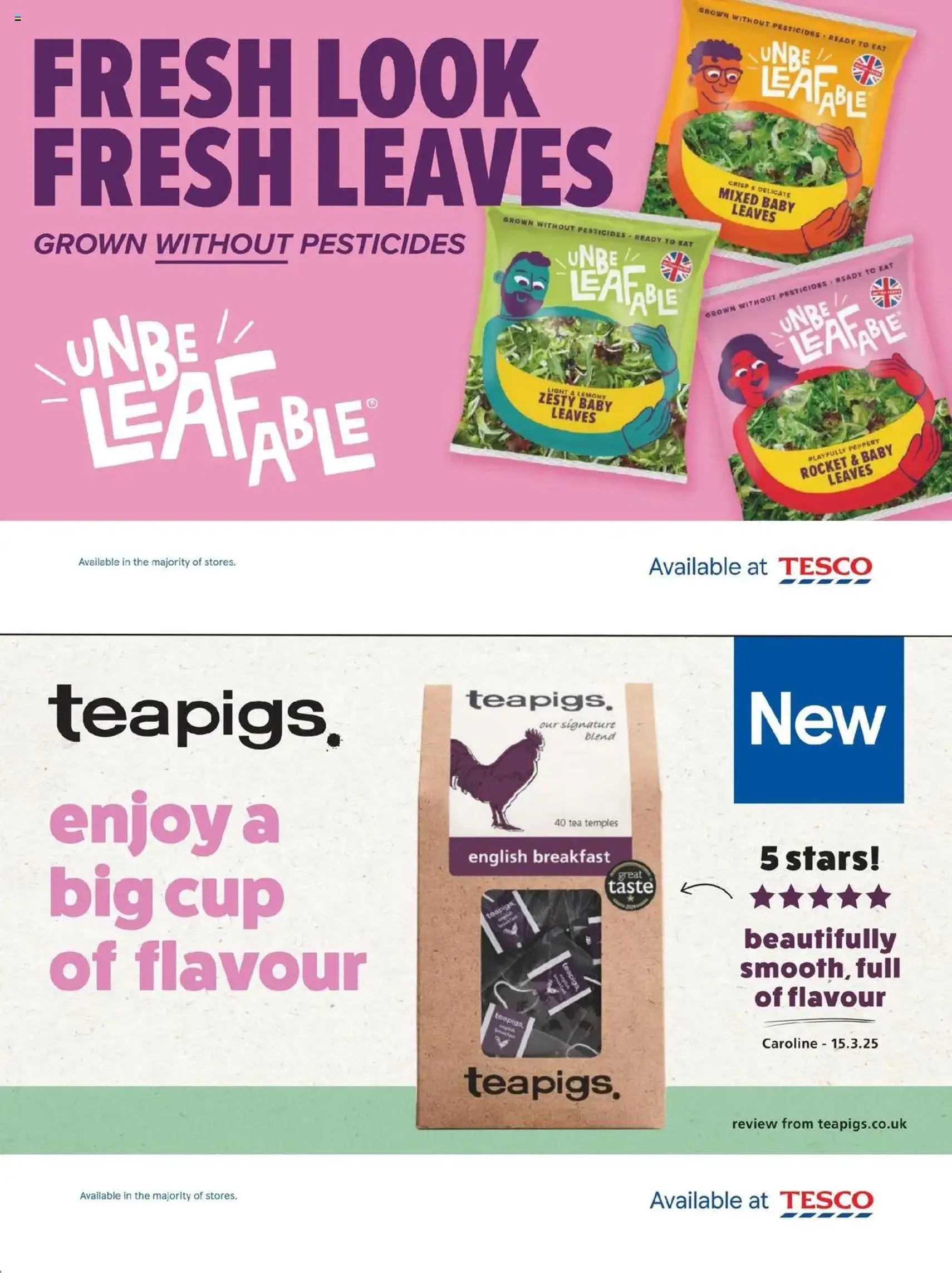 Tesco - Tesco Magazine - July/August 2025 - valid flyer from 10/07/2025, page 15 of 100 Tesco - Tesco Magazine - July/August 2025 - valid flyer from 10/07/2025, page 15 of 100