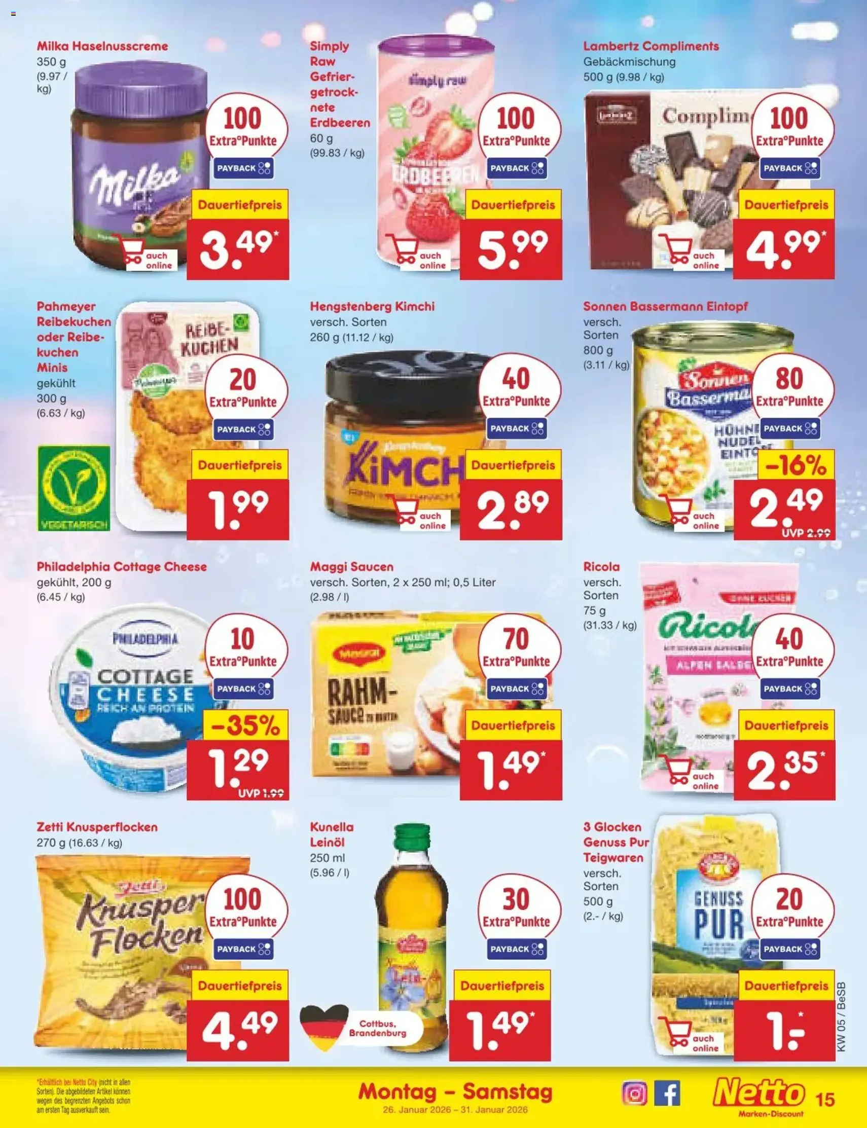 Netto Marken-Discount Prospekt - Gültiger Prospekt ab 26.01.2026, Seite 17 von insgesamt 57