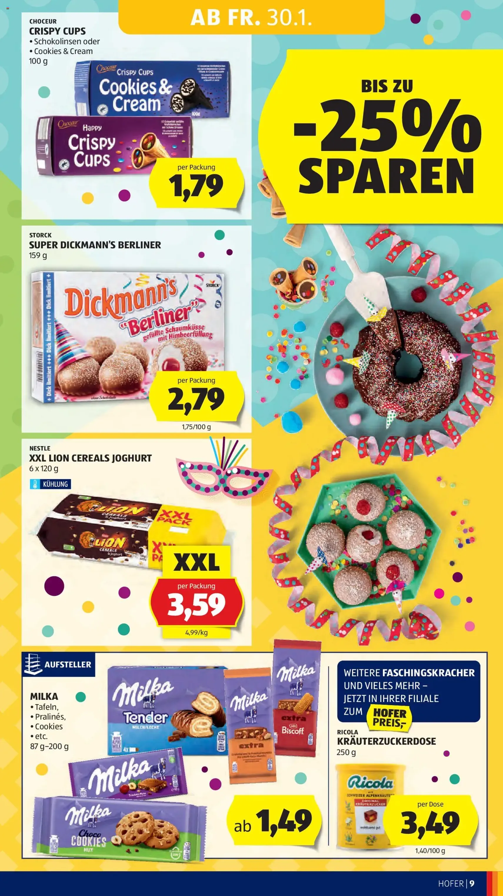 Hofer Flugblatt - Gültiger Prospekt ab 30.01.2026, Seite 11 von insgesamt 41