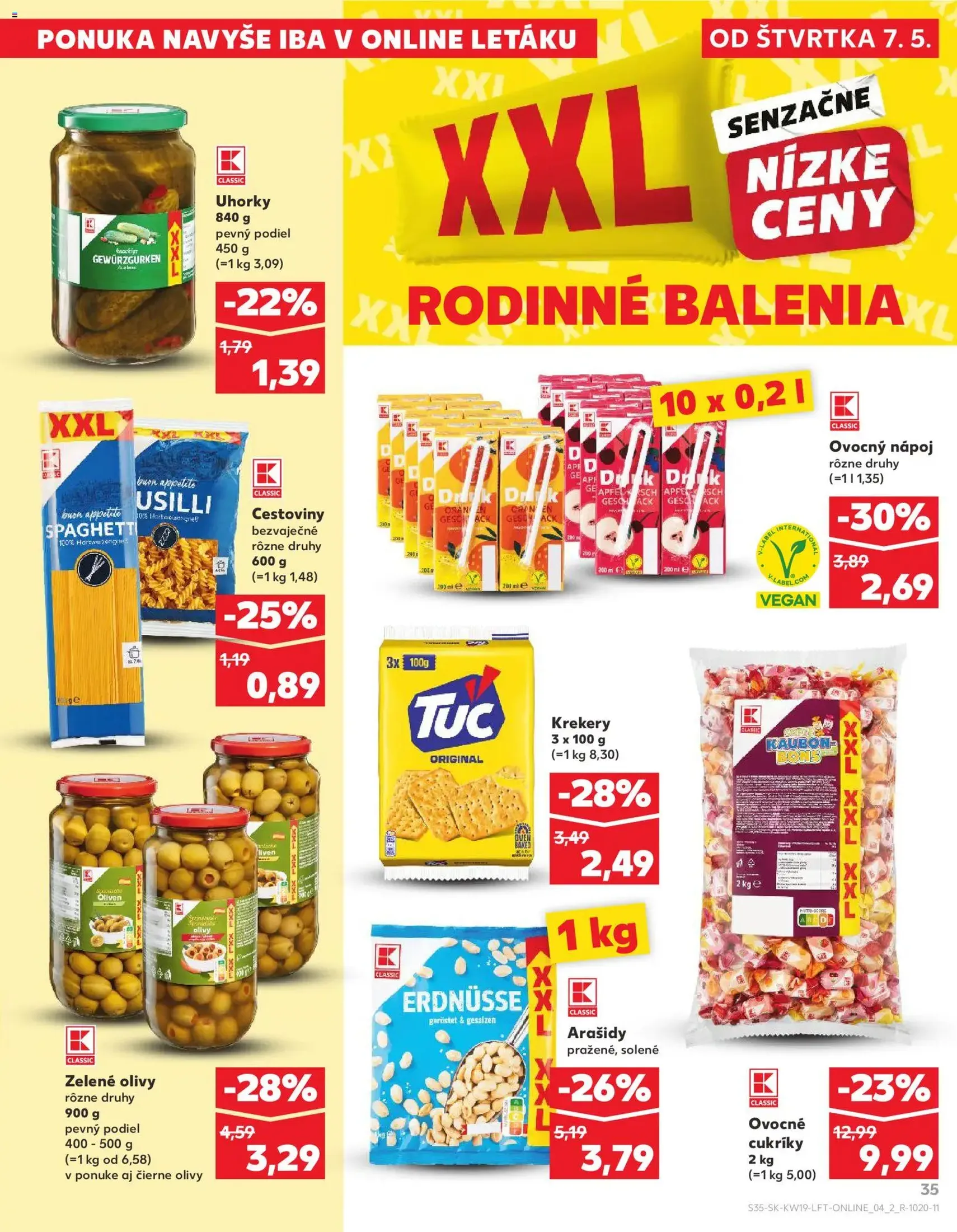 Kaufland SK - akciós újság - 2026.05.07. érvényes szórólap 35 oldal 76 oldalból
