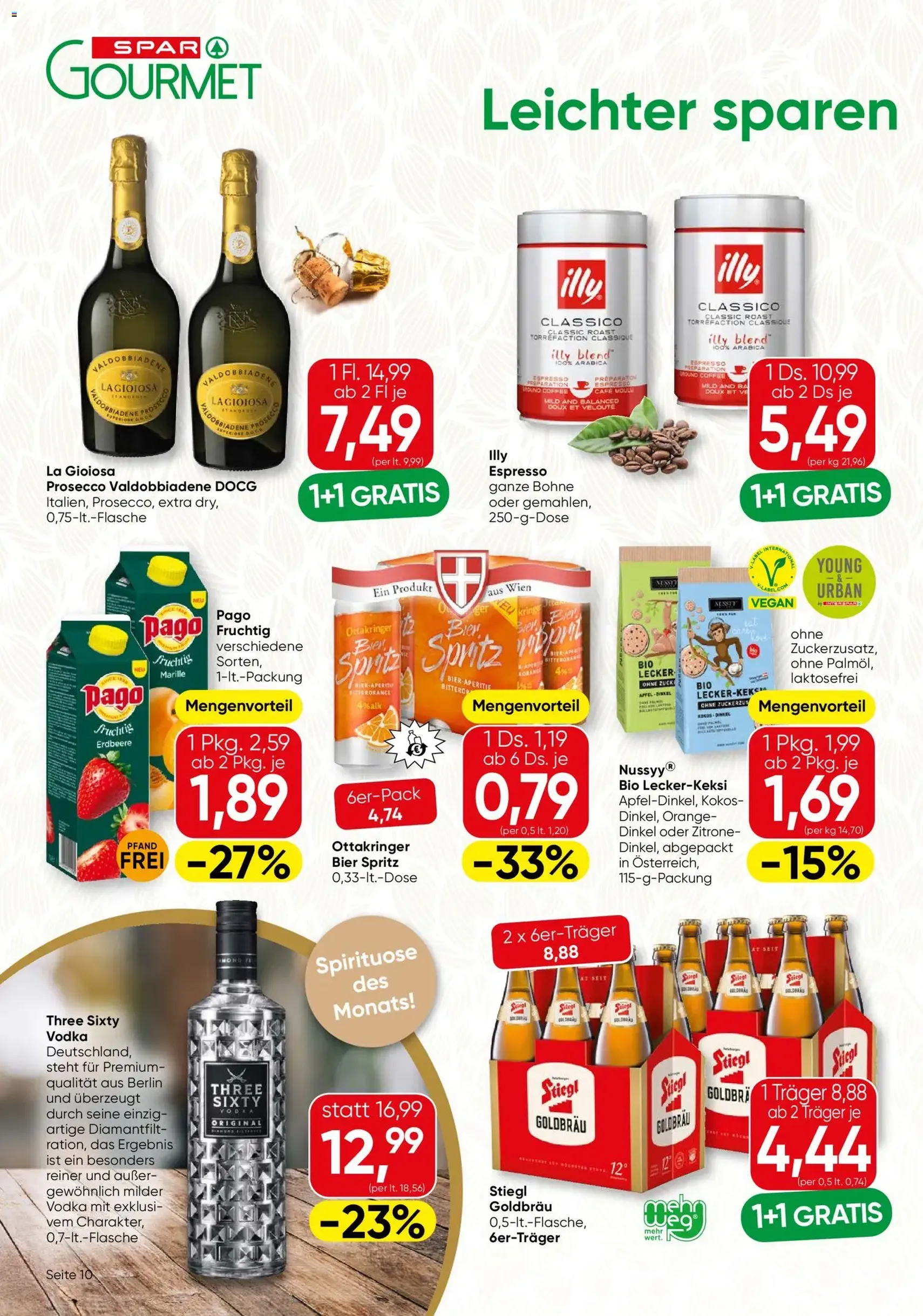 SPAR Gourmet Flugblatt - Gültiger Prospekt ab 10.09.2026, Seite 10 von insgesamt 12