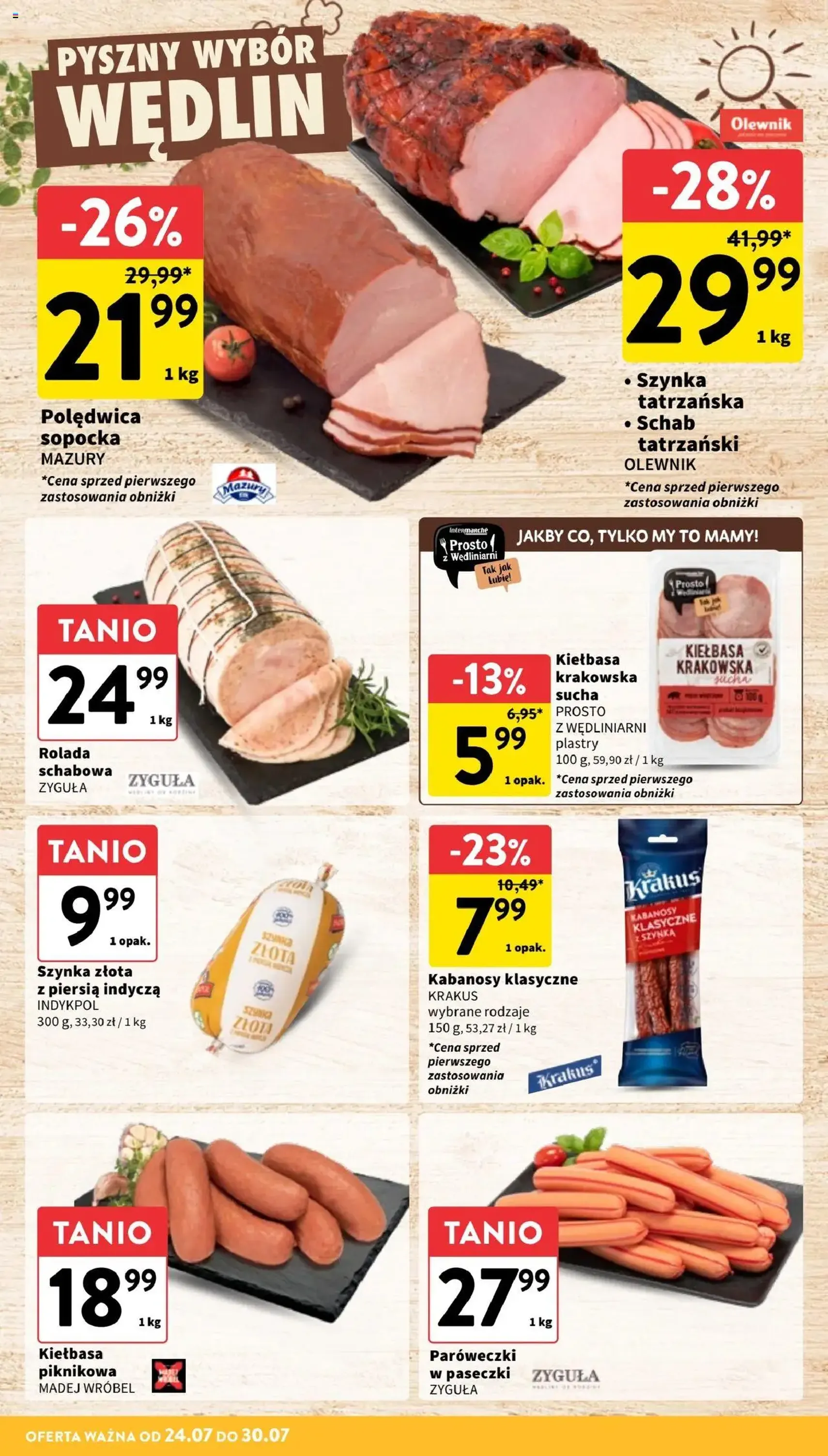 Intermarche Gazetka - ważny gazetka od 24.07.2025 strona 14 z 41 Intermarche Gazetka - ważny gazetka od 24.07.2025 strona 14 z 41