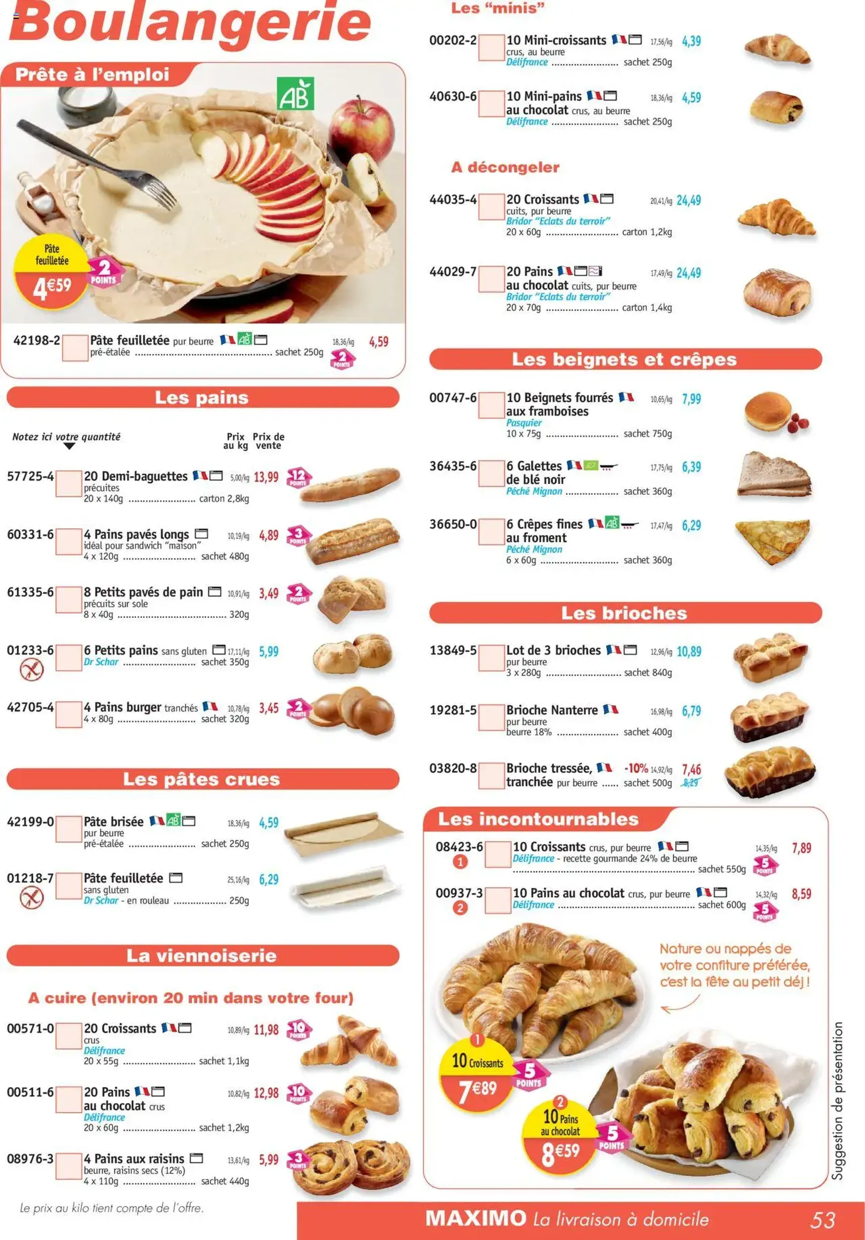 Maximo catalogue - brochure valable à partir du 29/08/2025, page 53 sur 64 Maximo catalogue - brochure valable à partir du 29/08/2025, page 53 sur 64