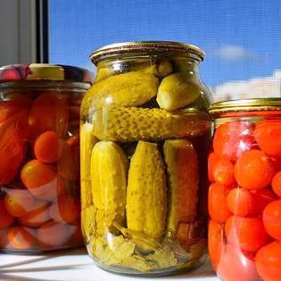 Recipe preview Pickled vegetables different varieties