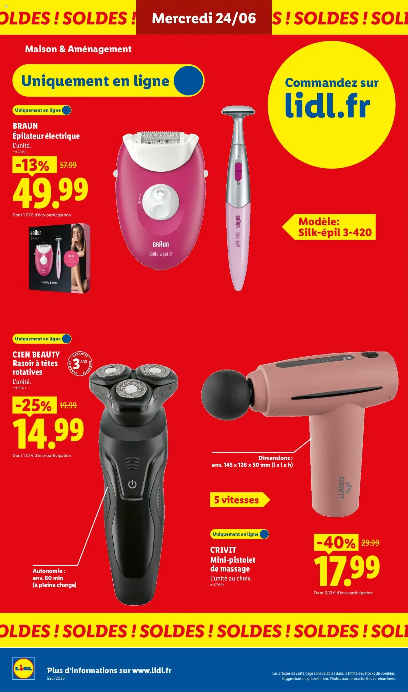 LIDL catalogue - brochure valable à partir du 25/06/2026, page 40 sur 72