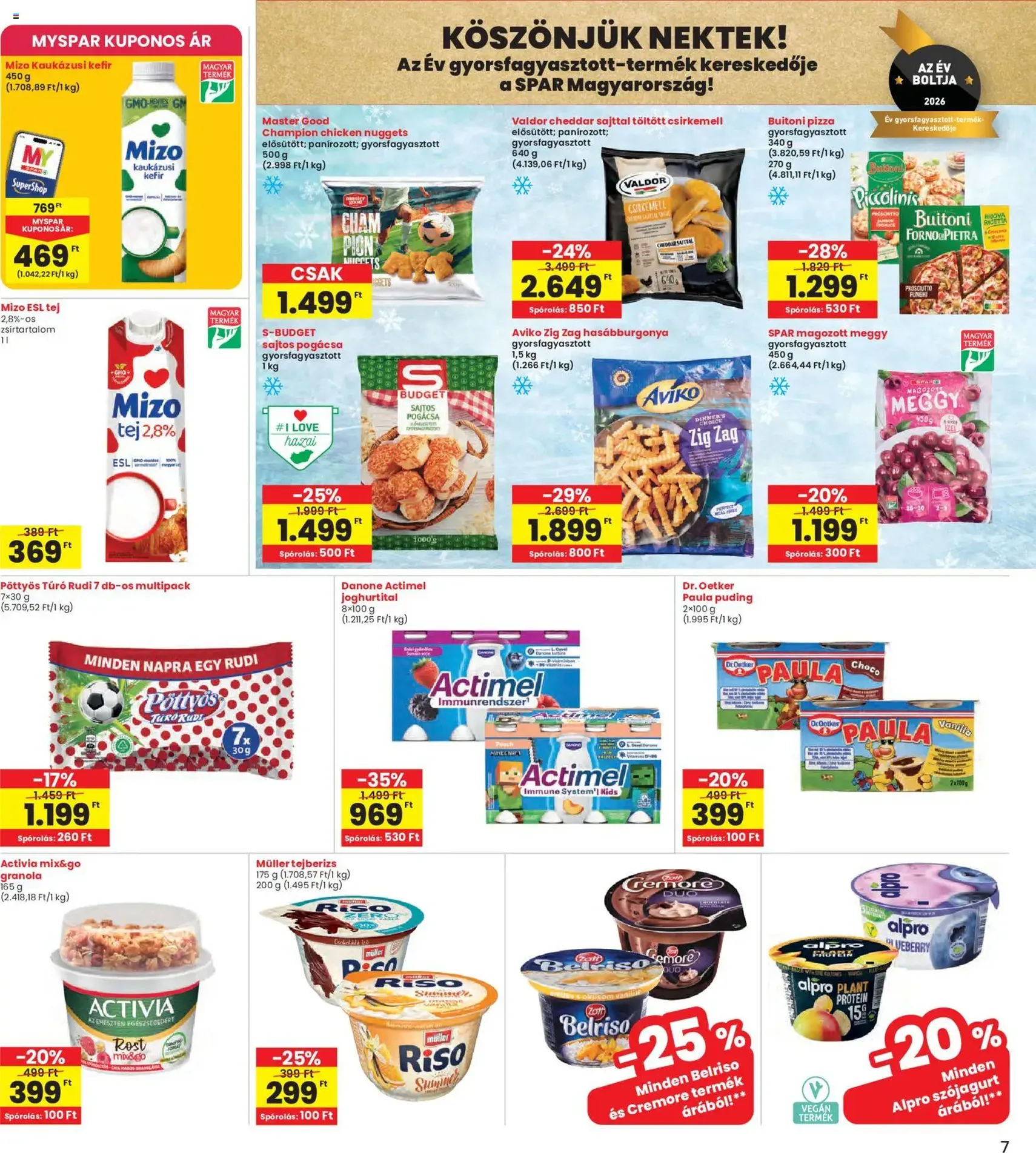 Interspar akciós újság - 2026.07.02. érvényes szórólap 7 oldal 20 oldalból