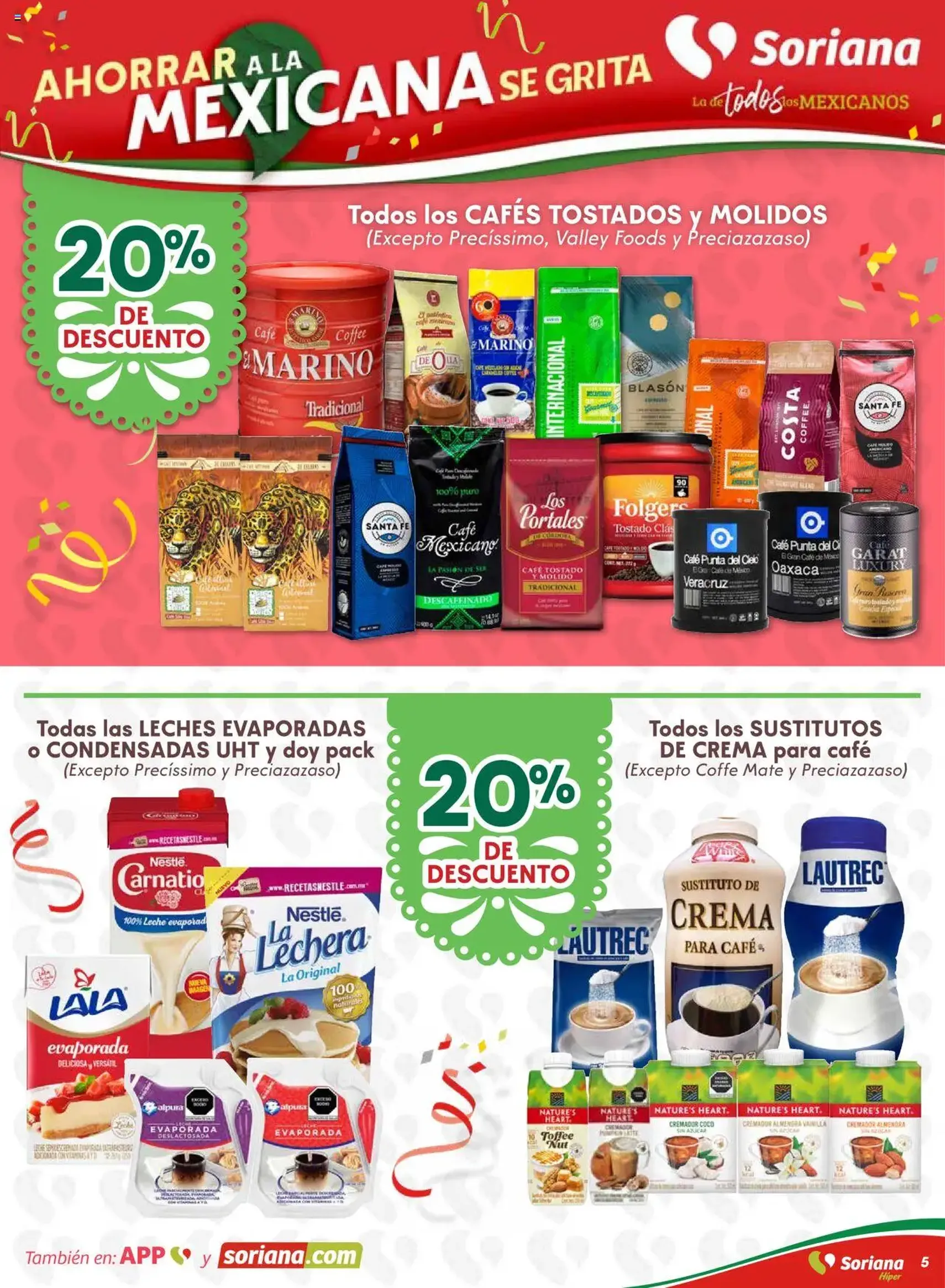 Soriana - Ahorrar a la mexicana se grita Soriana Híper Nacional - folleto válido desde 10/09/2025 página 5 de 29
