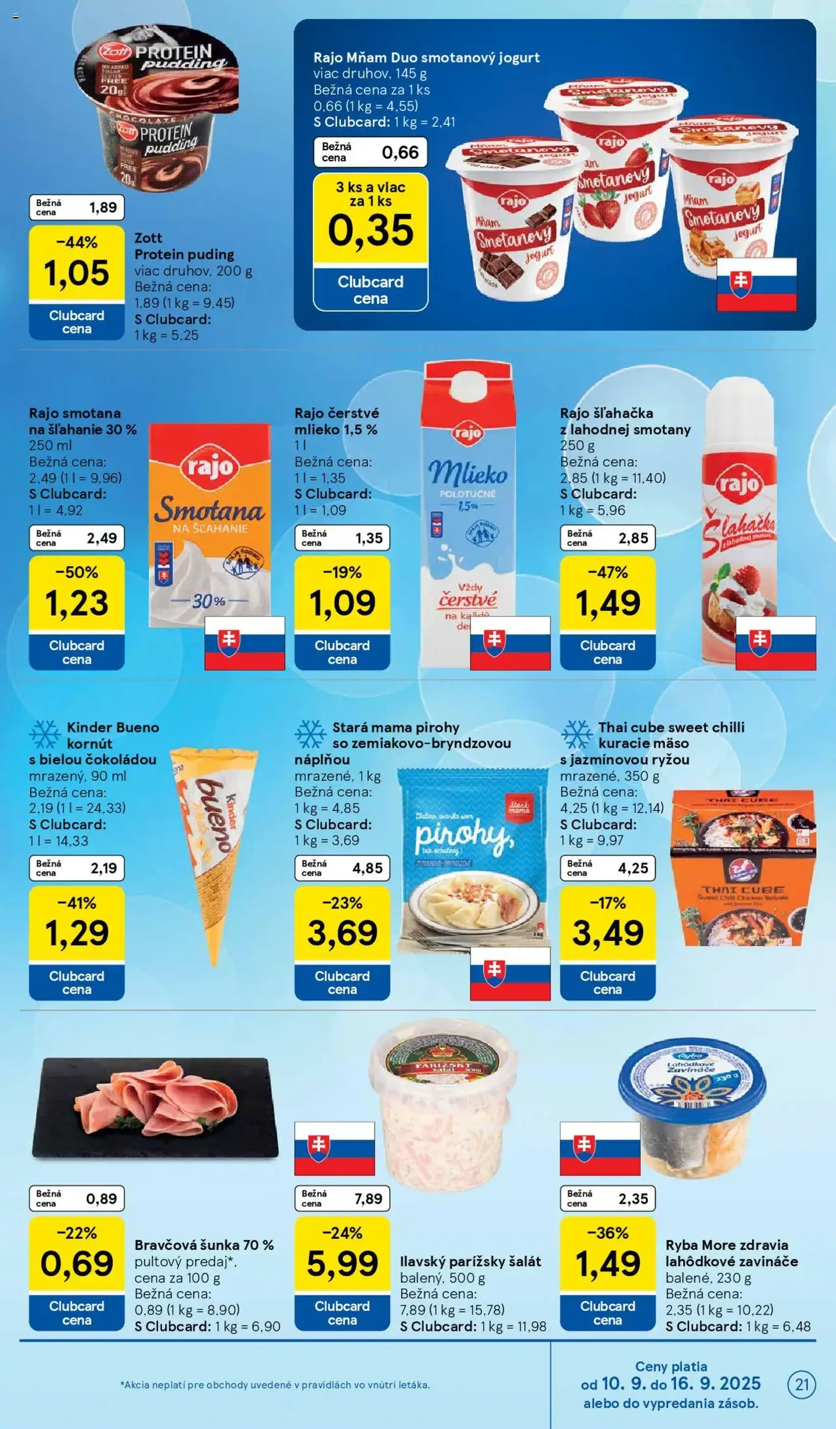 Tesco Hypermarket - leták - platný leták od 10.09.2025 strana 21 z 38 Tesco Hypermarket - leták - platný leták od 10.09.2025 strana 21 z 38